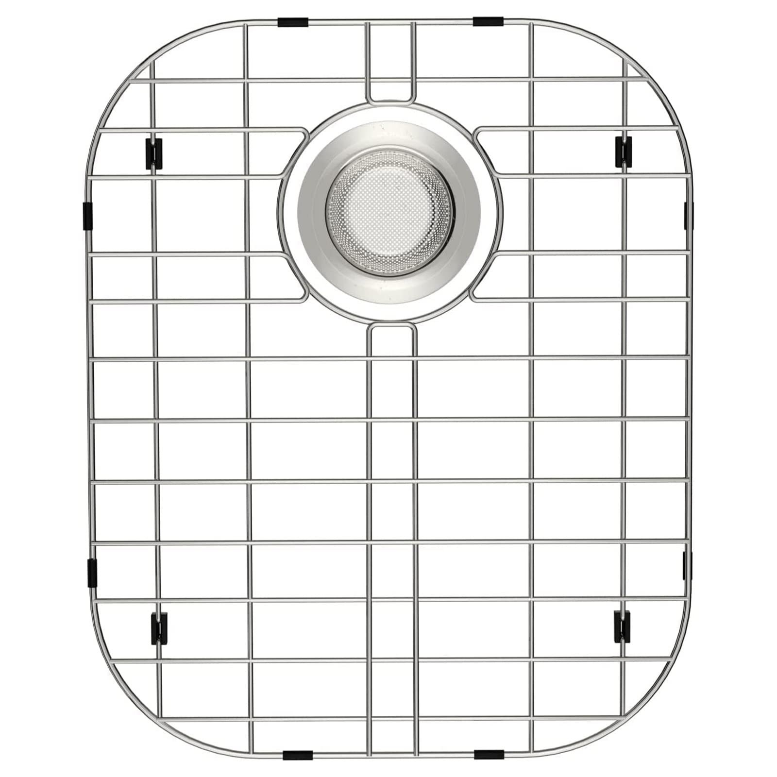 Alonsoo Sink Protectors For Kitchen Sink Stainless Steel Sink Grid,Sink Rack For Bottom Of Sink 16.14'' L?3'' W Sink Bottom Grid