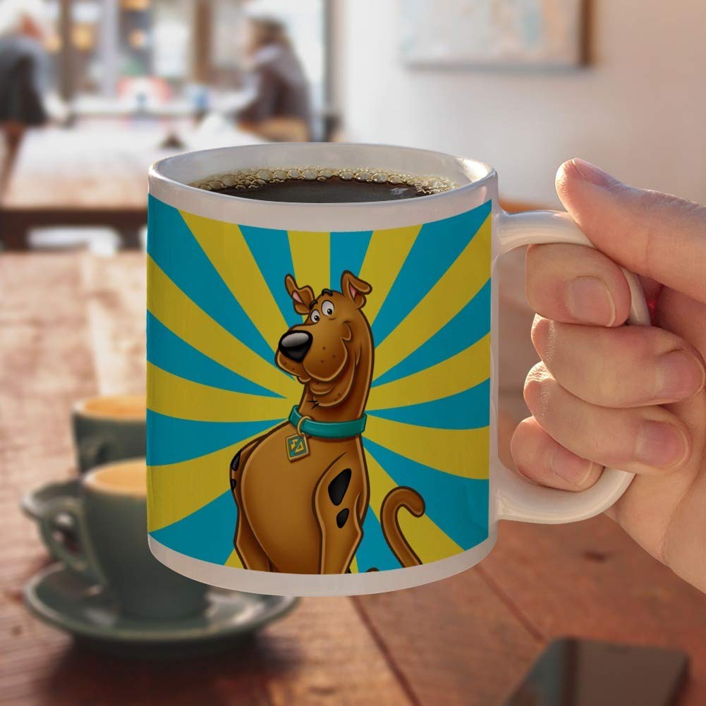 Graphics & More Scooby-Doo Character Ceramic Coffee Mug, Novelty Gift Mugs For Coffee, Tea And Hot Drinks, 11Oz, White