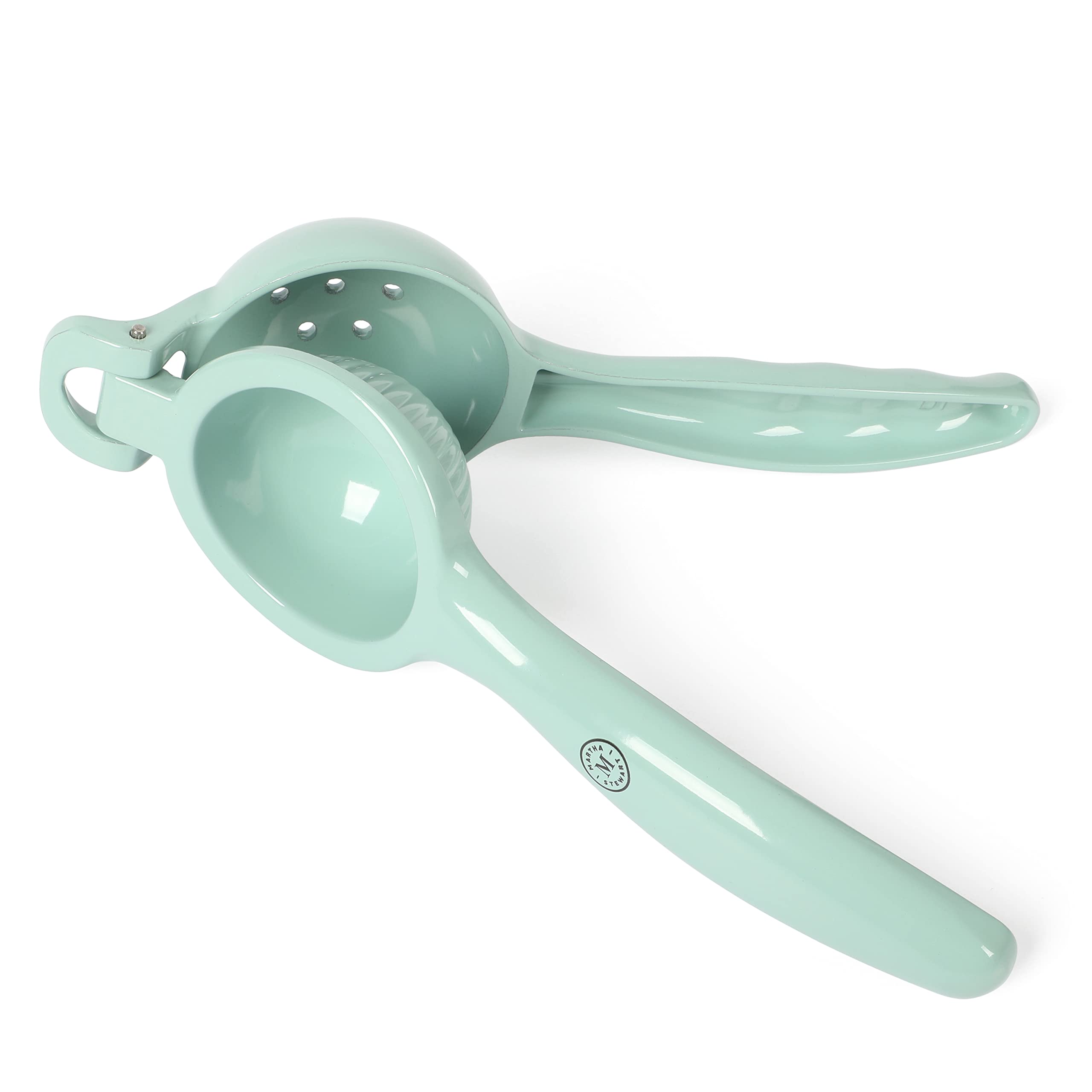 Martha Stewart Erwin Cast Aluminum Citrus Squeezer/Juicer - Martha Blue