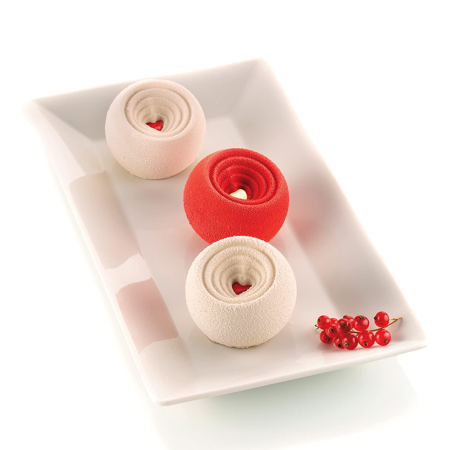 Silikomart Coccola Silicone Mould, Cream