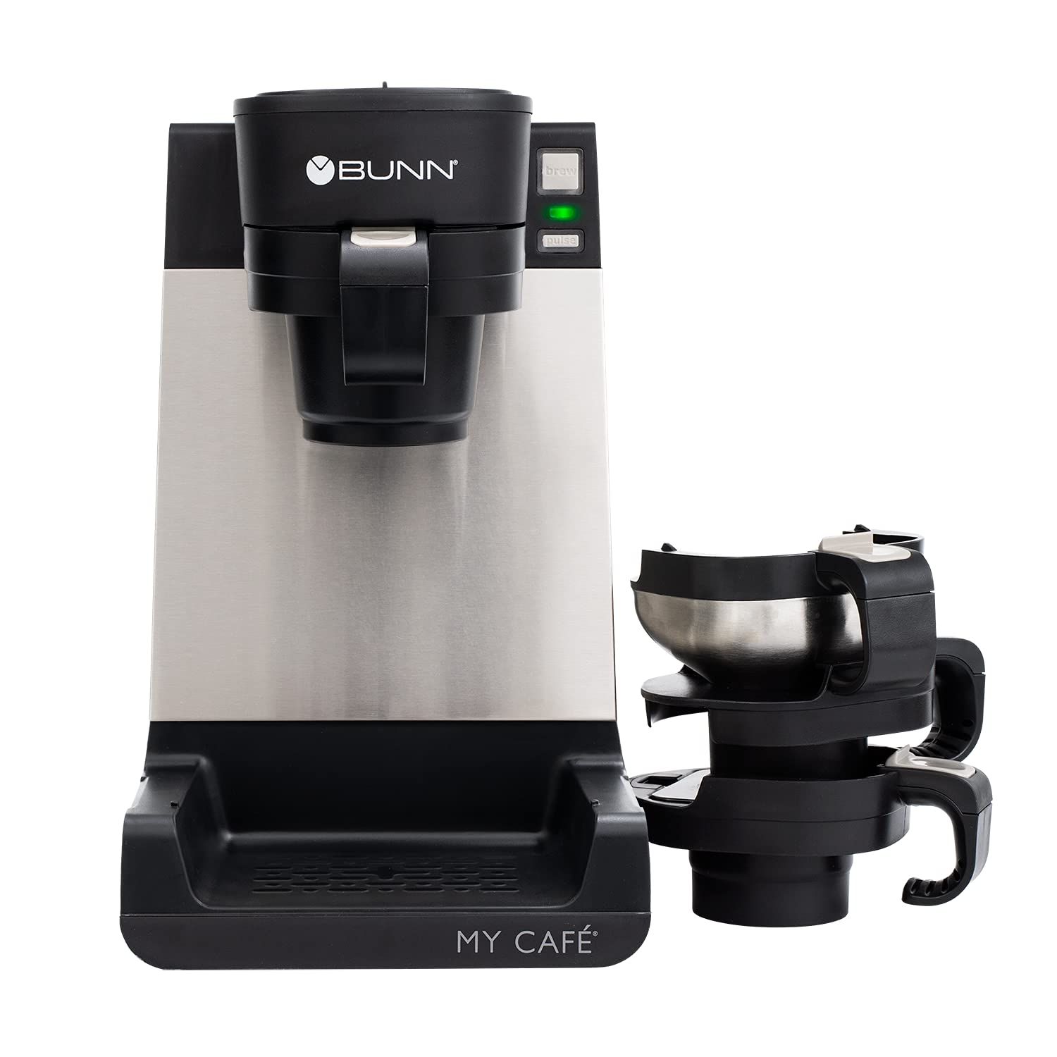 Bunn Mcu My Cafe Single Cup Multi Use Coffee Brewer (Blacksst)