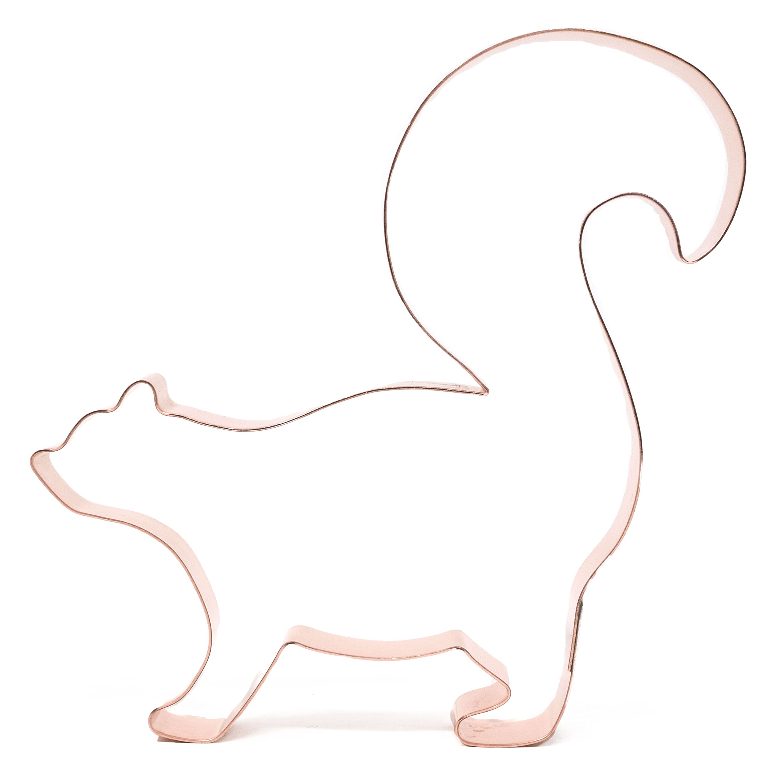 Large Striped Skunk ~ North American Mammal Copper Cookie Cutter