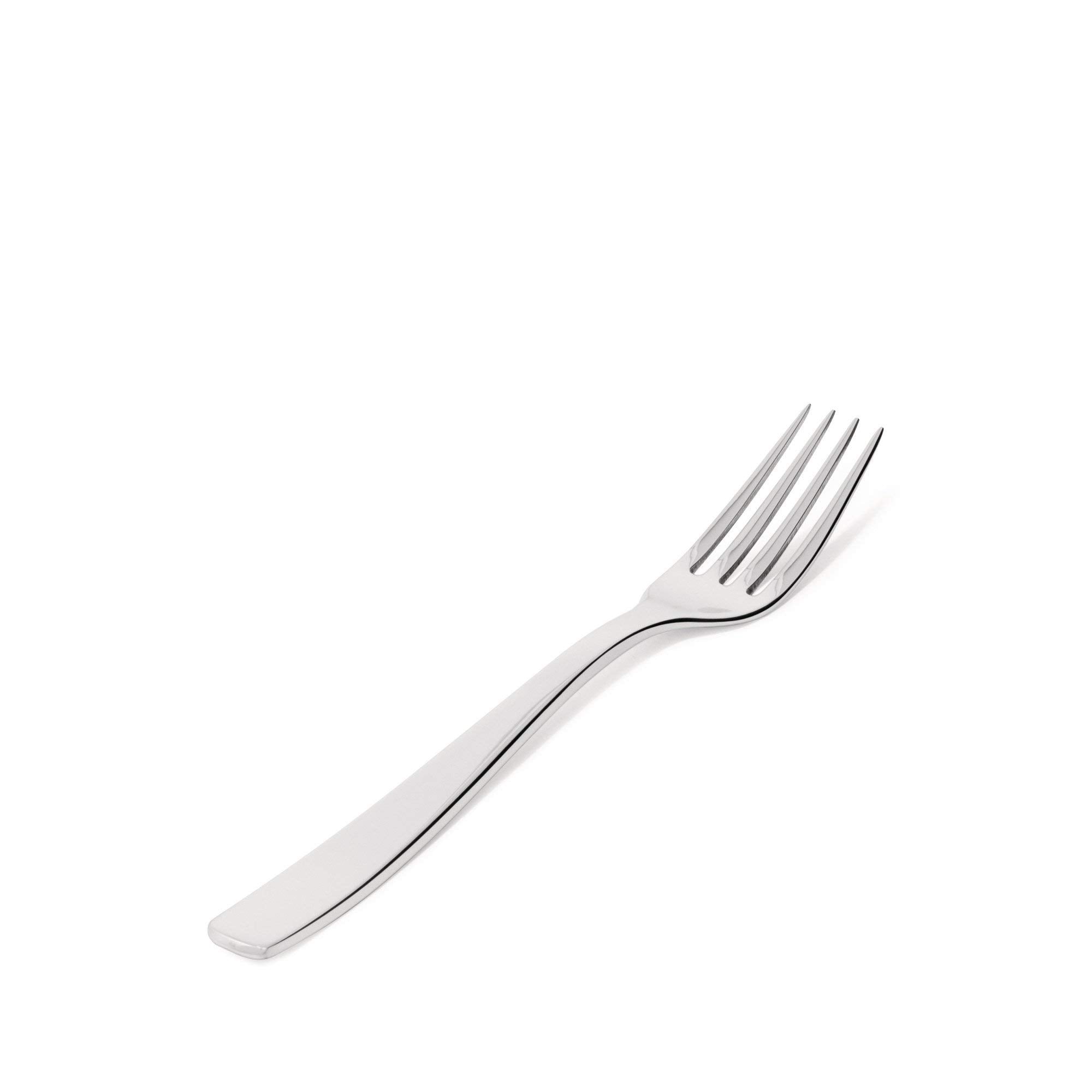A Di Alessi Knifeforkspoon 6-3/4-Inch Dessert Fork, Mirror Polish, Set of 6