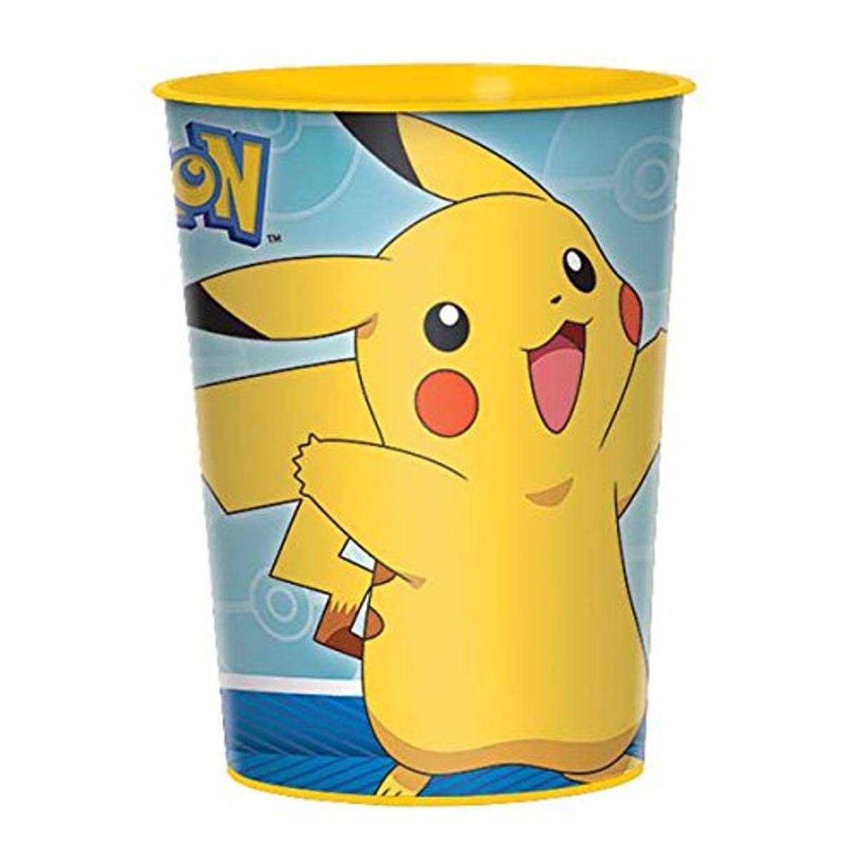 Multicolor Pokemon Favor Cup - 16 Oz. - Premium Plastic Party Souvenir & Prize - Perfect For Pokemon-Themed Parties & Events (1