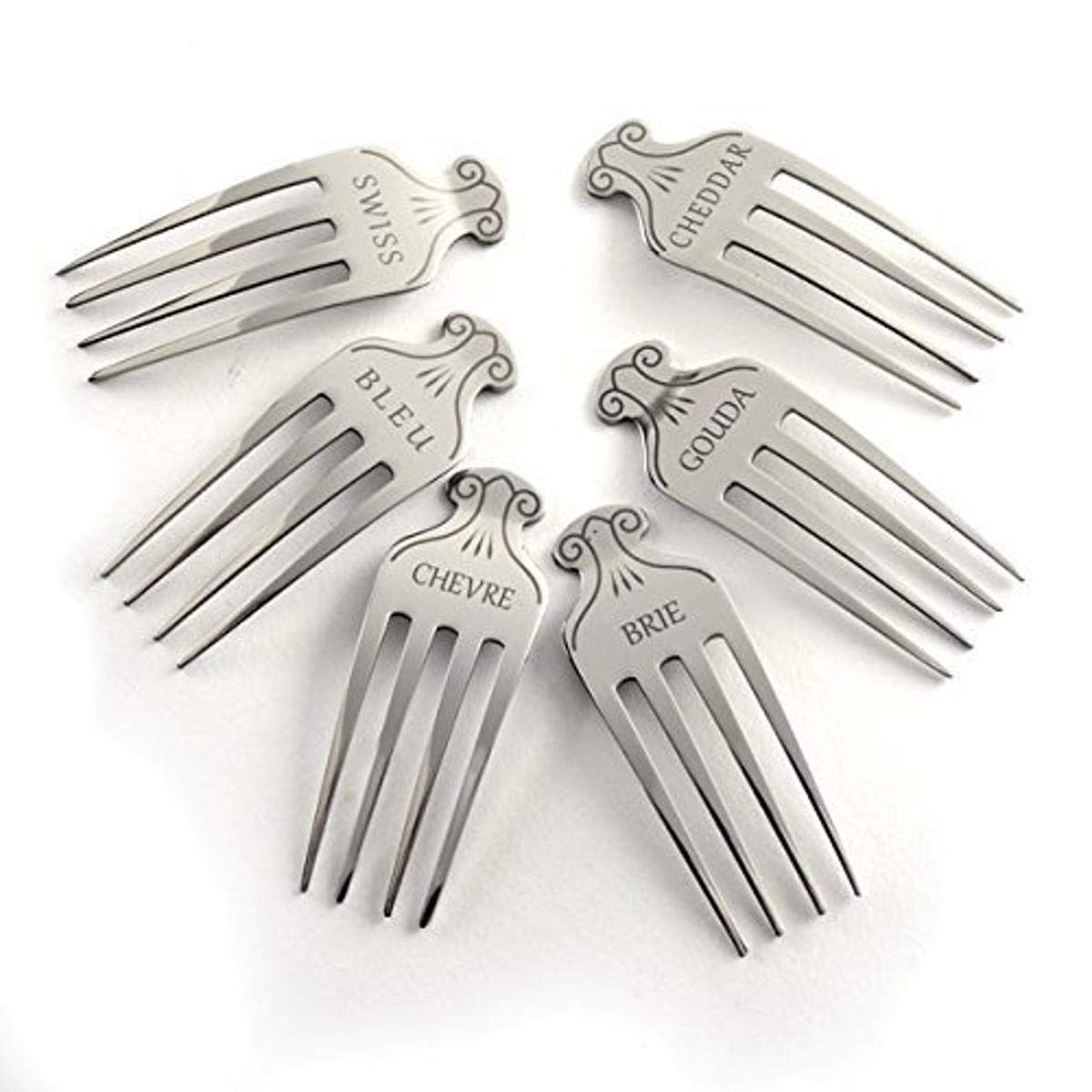Norpro Stainless Steel Cheese Markers, Set Of 6 Nor-334