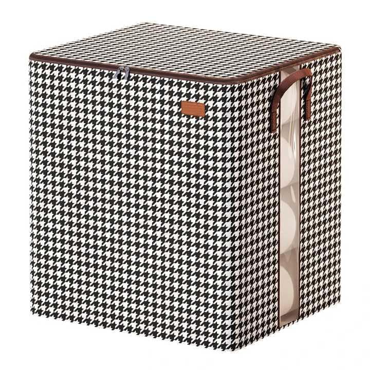 Gopinathji Multipurpose Collapsible Storage Bag Foldable Storage Box With Handle & Lid Quilt Storage Bag Closet Organizer Box Wa