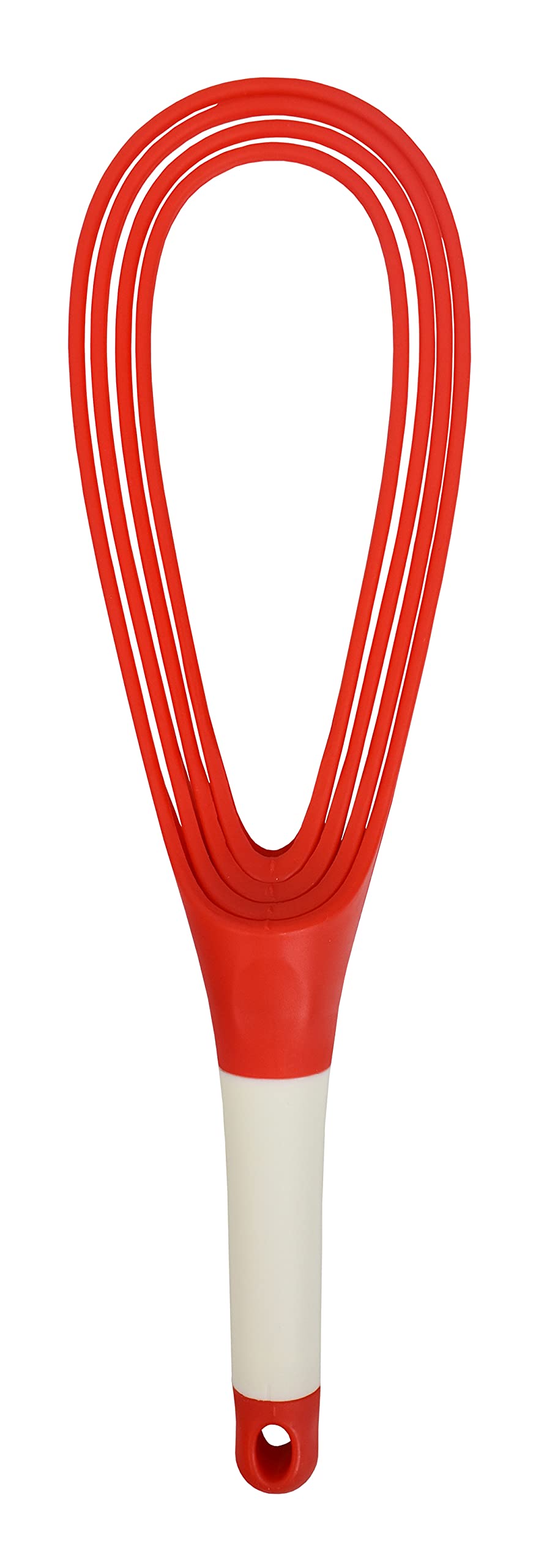 Set of 8 Collapsible Whisks - 2 in 1 Balloon Whisk + Flat Whisk - Folds Flat for Storage/Dual Use - 11.5'' H (8)