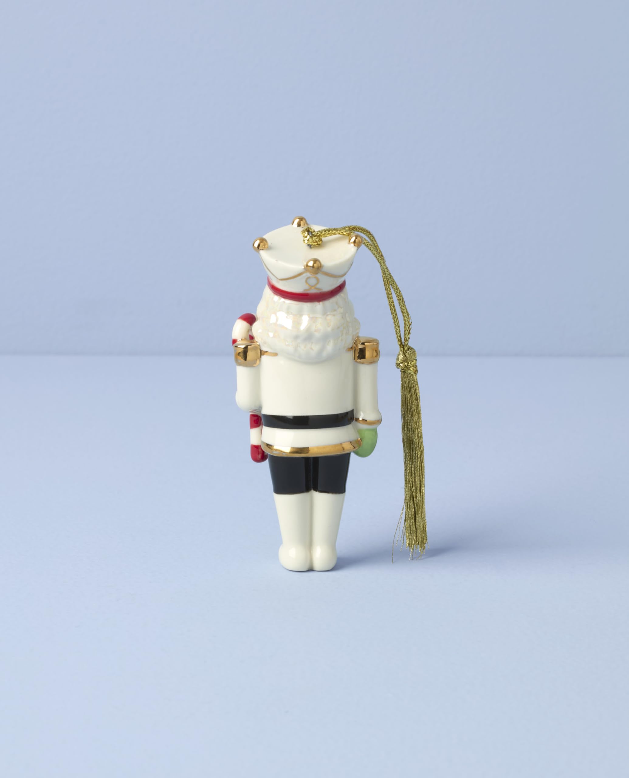 Lenox 897138 Holiday Accent Nutcracker Ornament, Christmas, Decorations