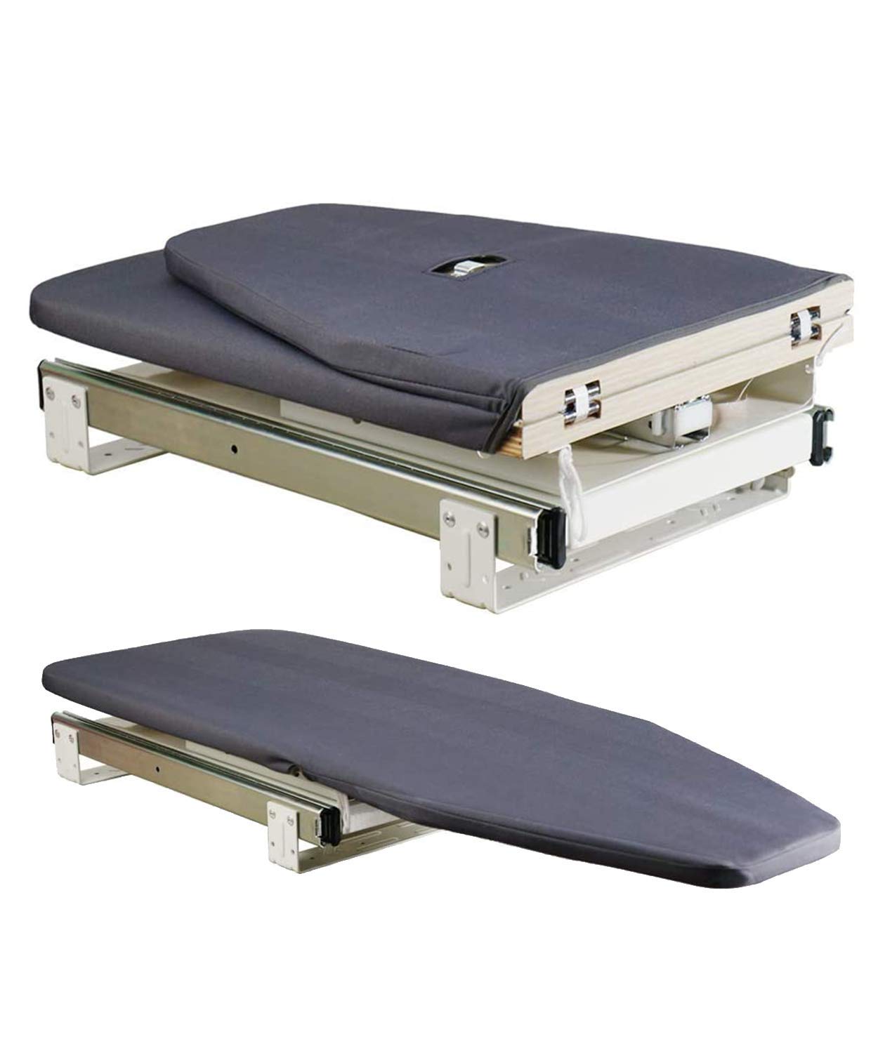 Sarosora Retractable Ironing Board Closet Pull-Out Stow Away In The Cabinet Easy To Install (Navy Blue)