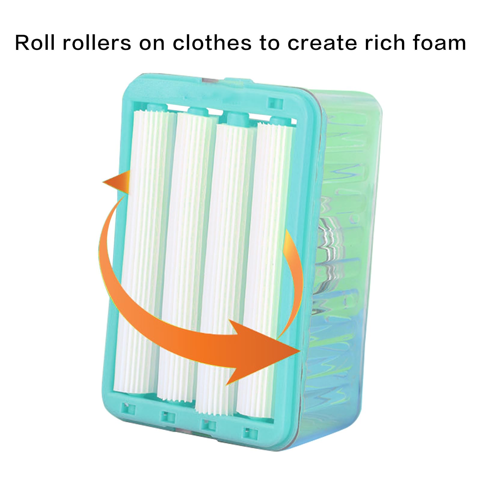 Wash Board, Washboard For Hand Washing Clothes, Plastics Laundry Scrub Board Household With Holder Portable (D-Light Blue+Multif