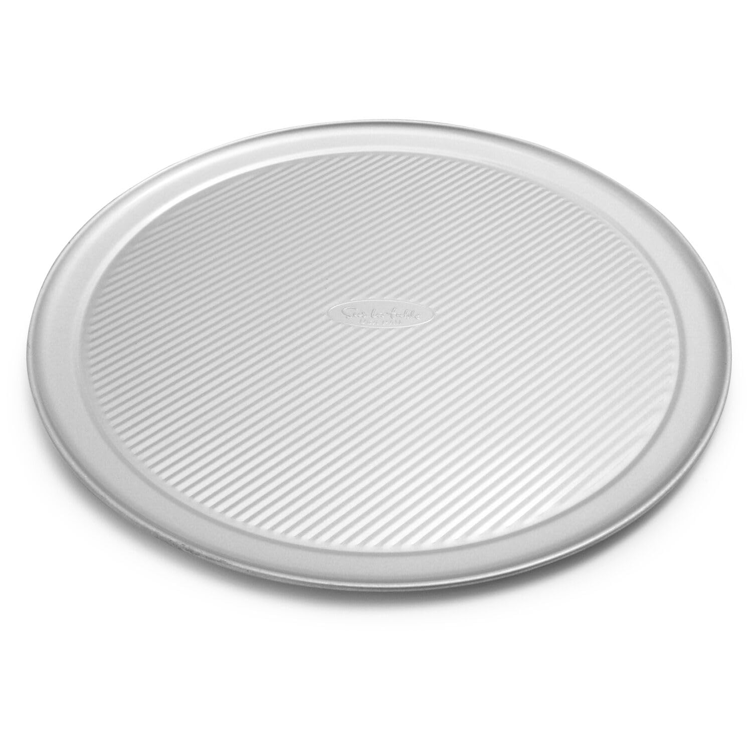 Sur La Table Platinum Professional Pizza Pan, Silver