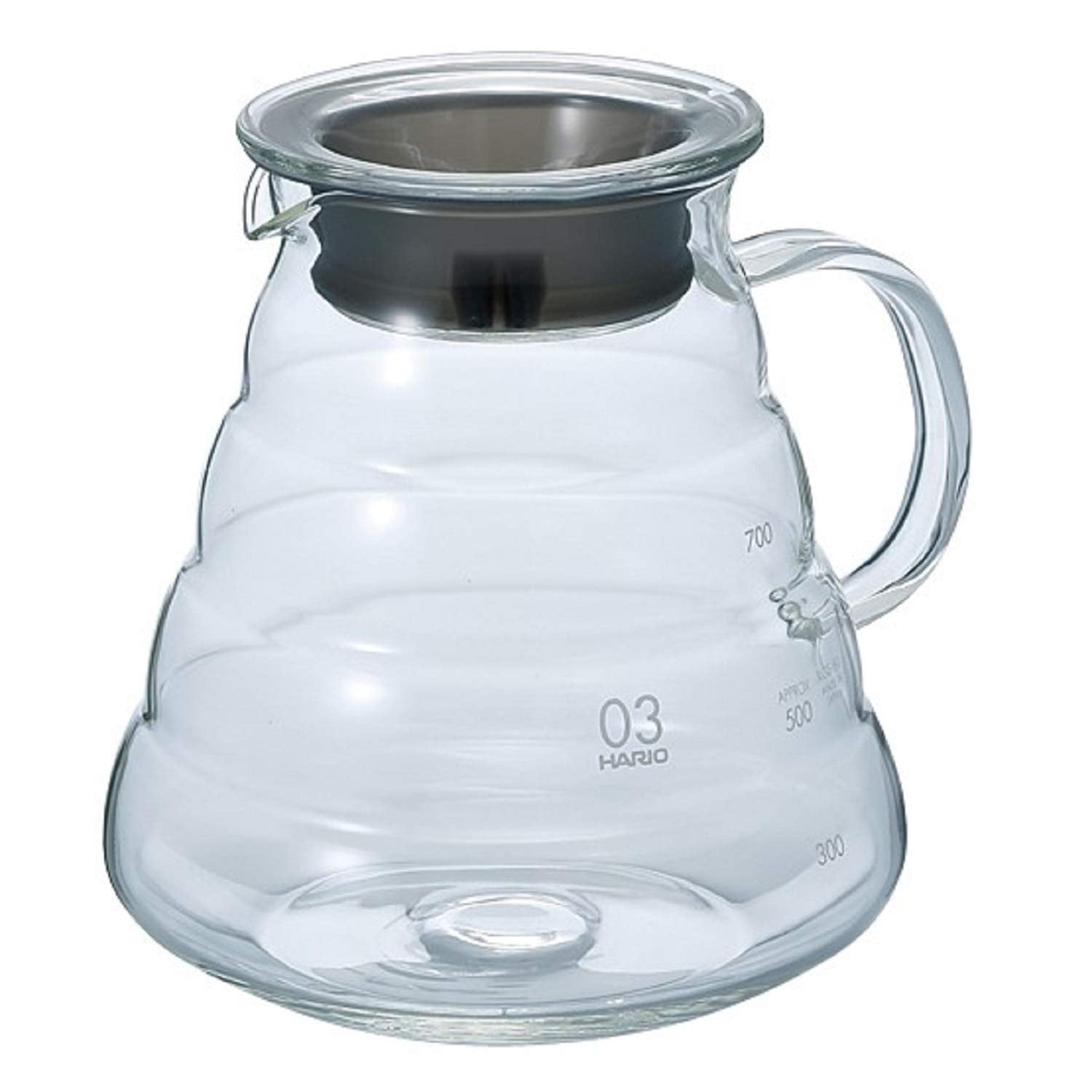 Hario V60 Glass Range Coffee Server, 800Ml