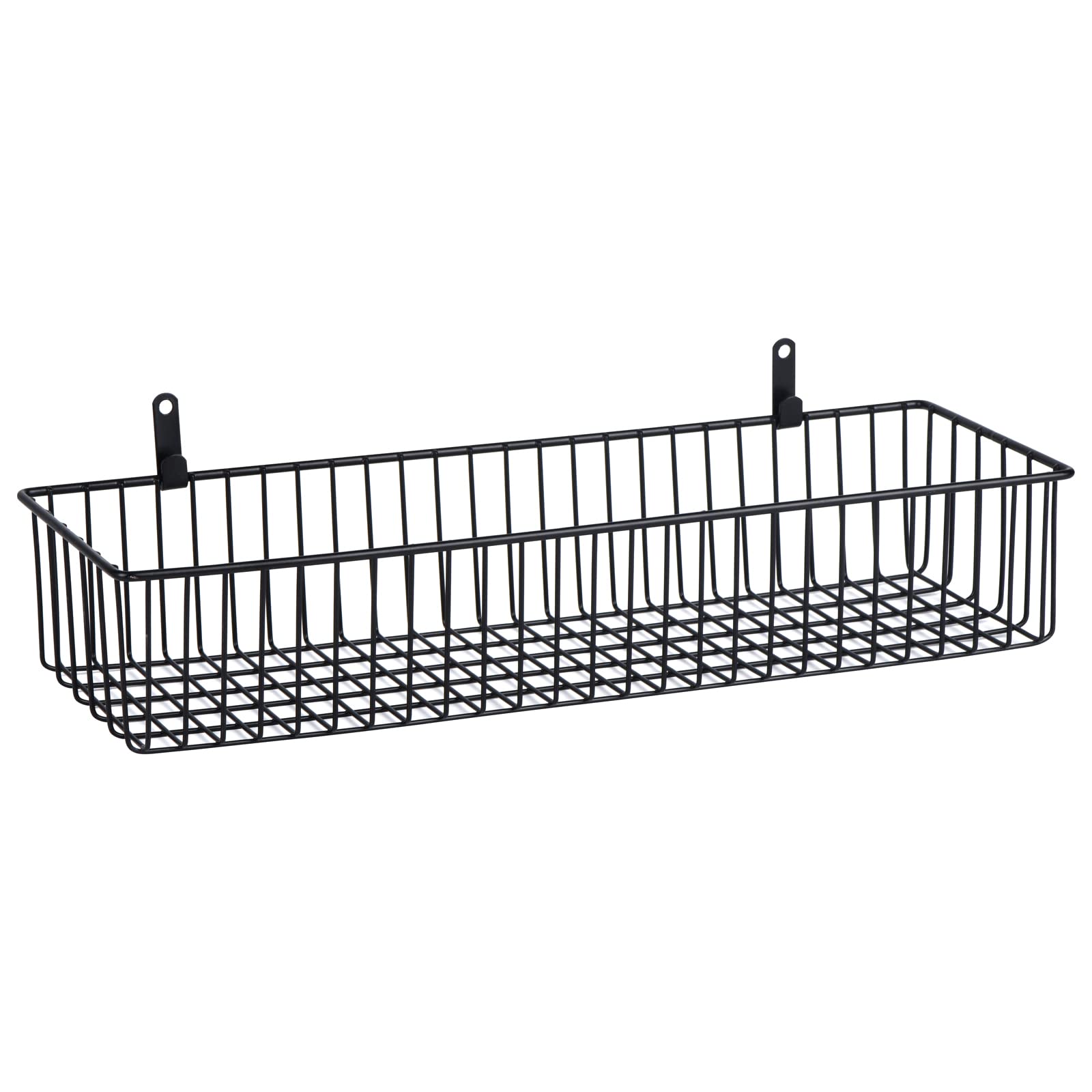 Wetheny Farmhouse Decor Metal Wire Organizer Storage Basket Bin (1 Pack) -Toilet Paper Storage - Organization And Storage For Ba