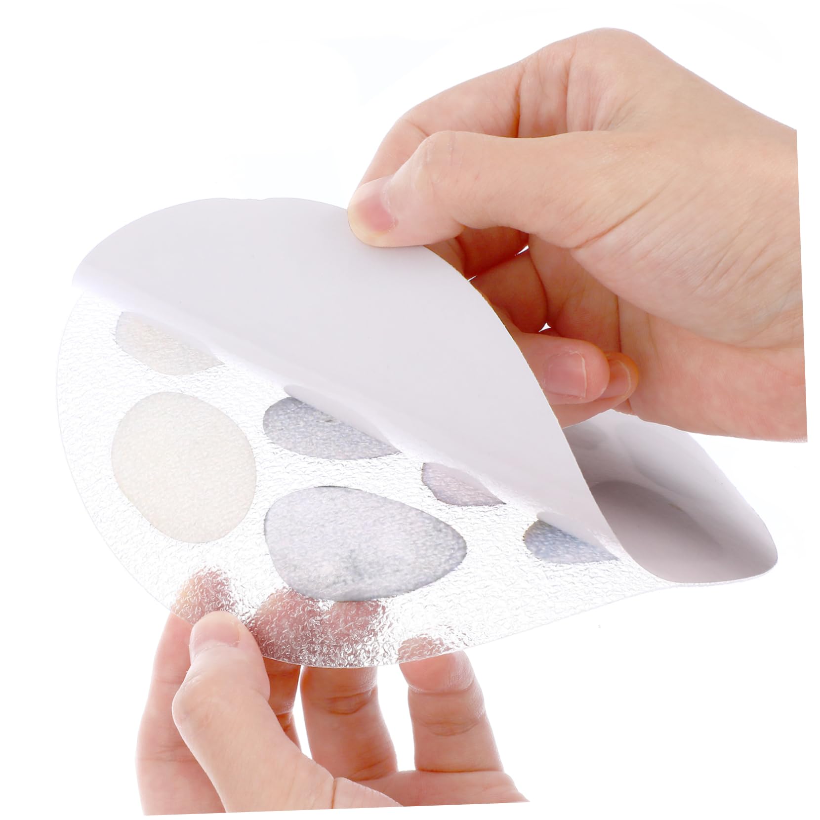 Zerodeko Garlic Holder 8Pcs Floor Stickers Sticker Sheets For Kids Bathroom Mats For Floor Bathtub Stickers Non Slip For Adults