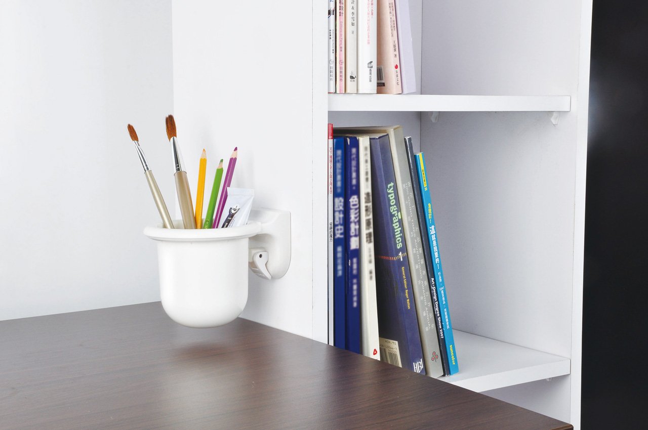 Feca Fe-T1011 Suction Catchall, White Removable Cup