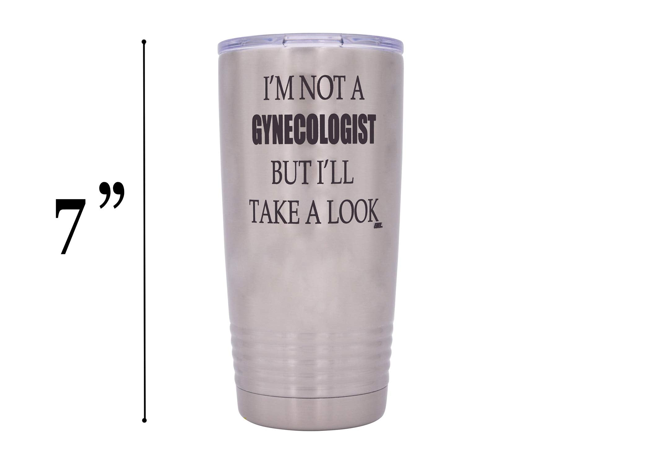 Rogue River Tactical Funny Sarcastic Large 20 Ounce Travel Tumbler Mug Cup W/Lid Vacuum Insulated Hot Or Cold Sarcastic Work Gif
