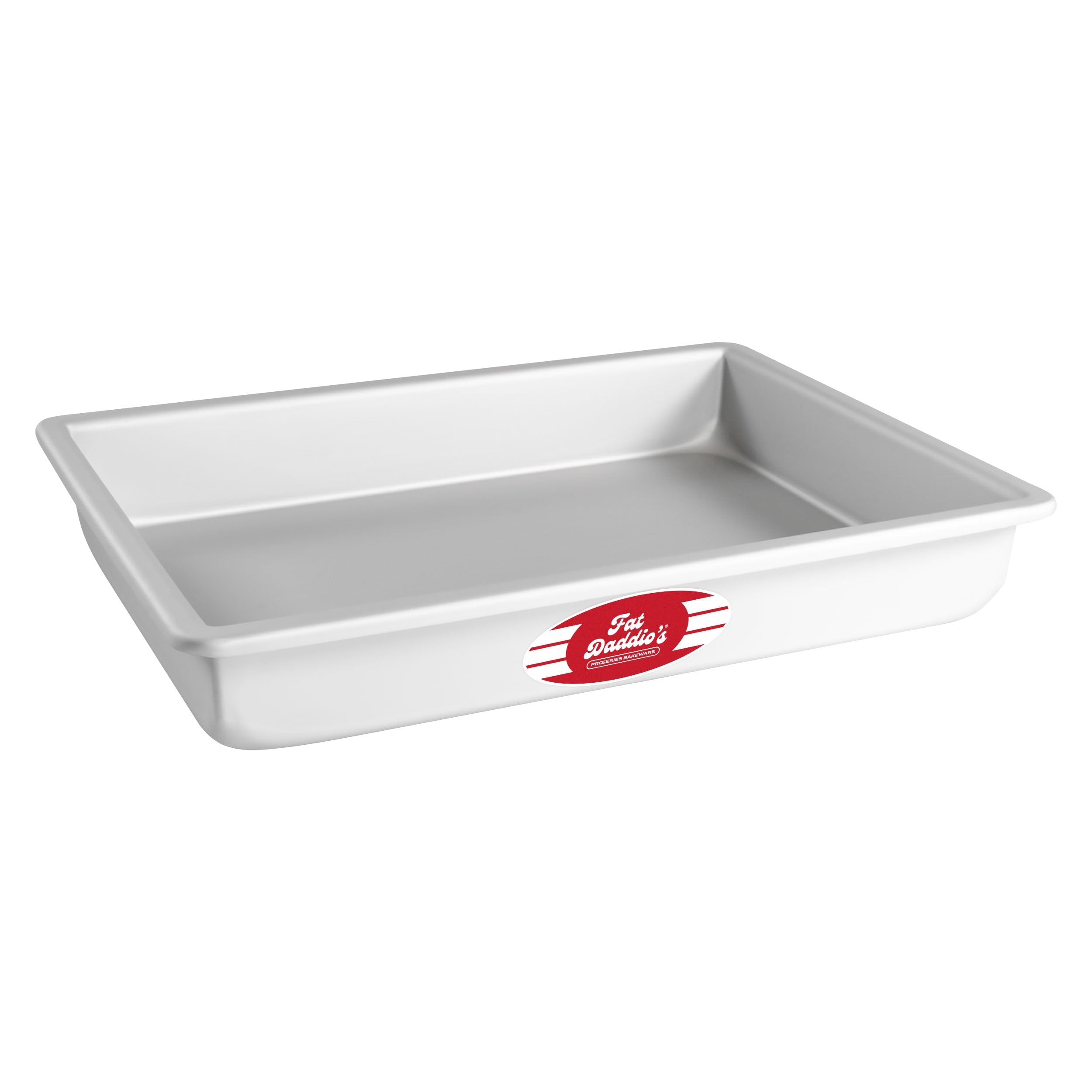 Fat Daddios POB-9132 Sheet Cake Pan, 9 x 13 x 2 Inch, Silver