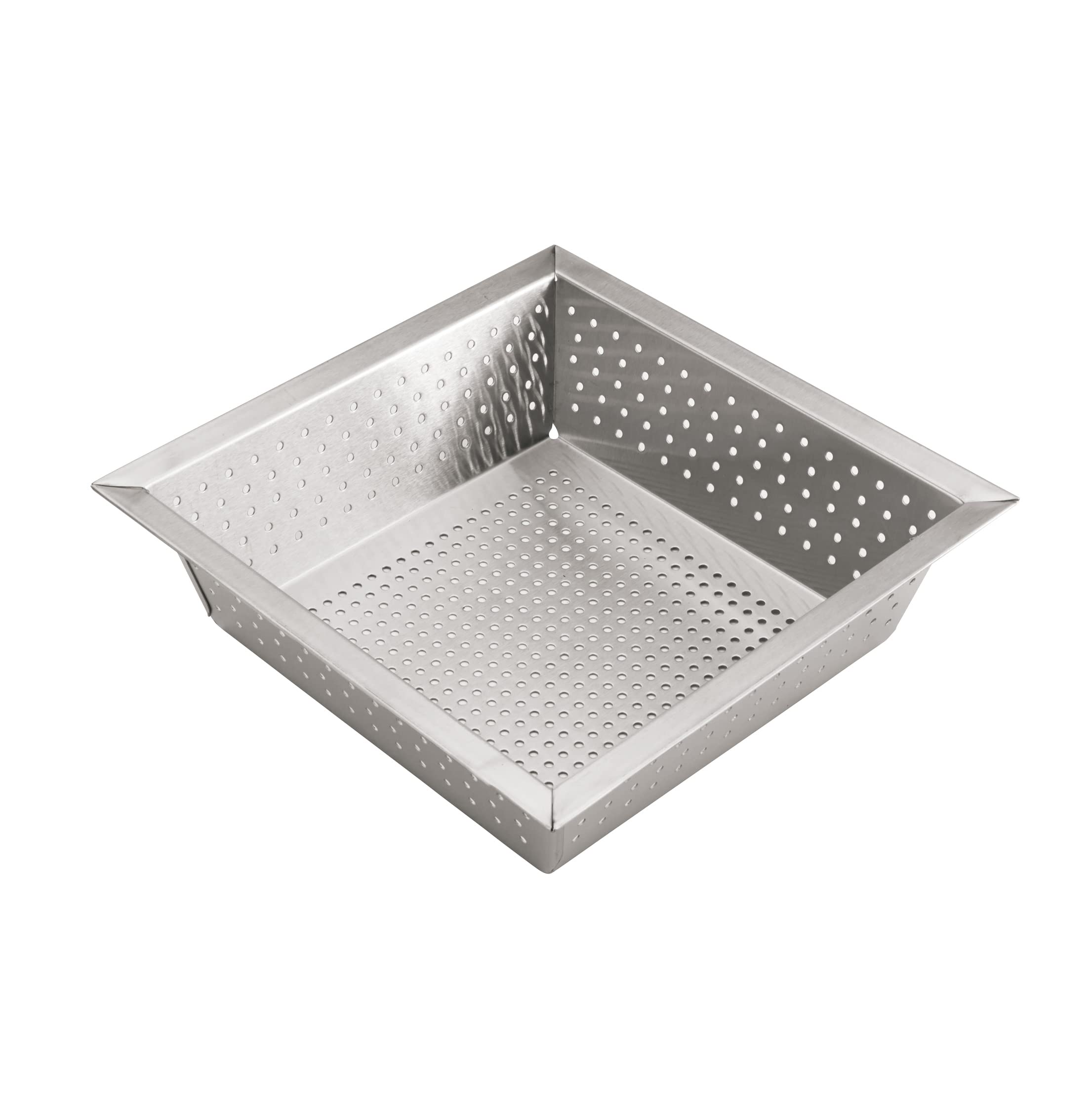Winco Fds-1010, 10'' L X 10'' W X 2-5/8''H Stainless Steel Commercial Perforated Floor Drain Strainer