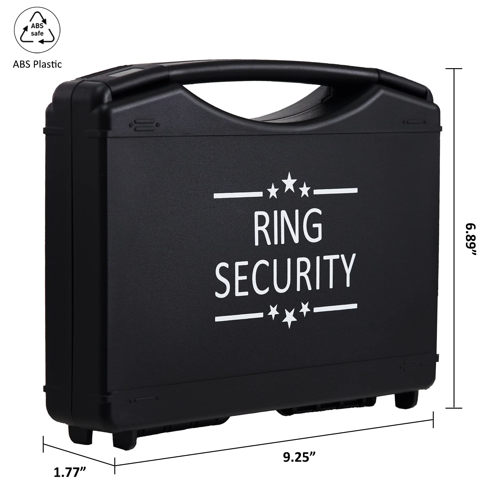 Newbyst Ring Bearer Security Wedding - Ring Box Gifts for Wedding Security, Kids Toy Badge Include 1PCS Sunglass, 1PCS Acoustic