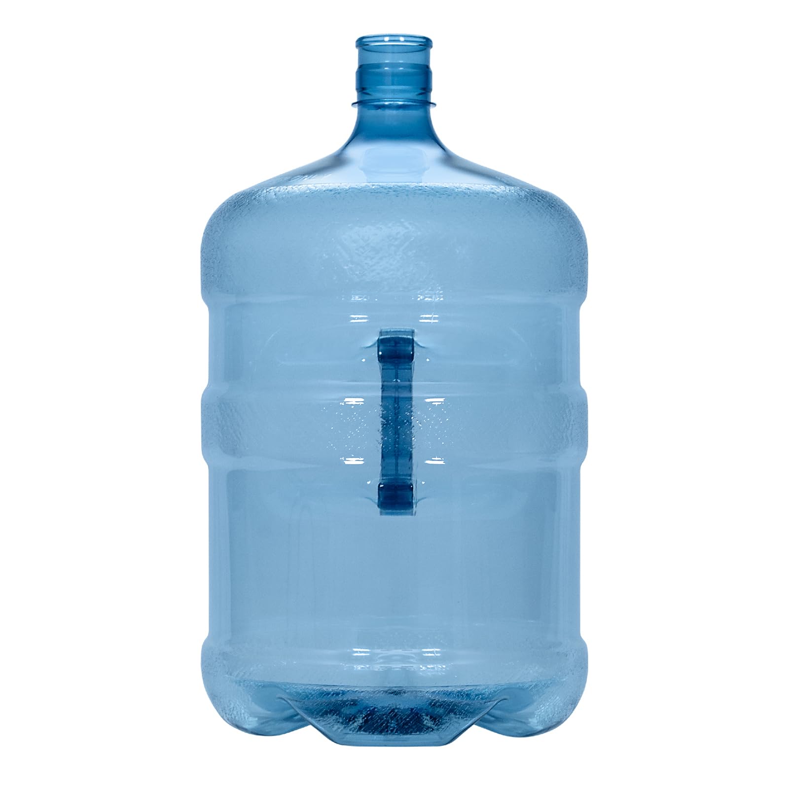 Brio B.P.A. Free 5 Gallon Plastic Crown Cap Reusable Water Bottle Container