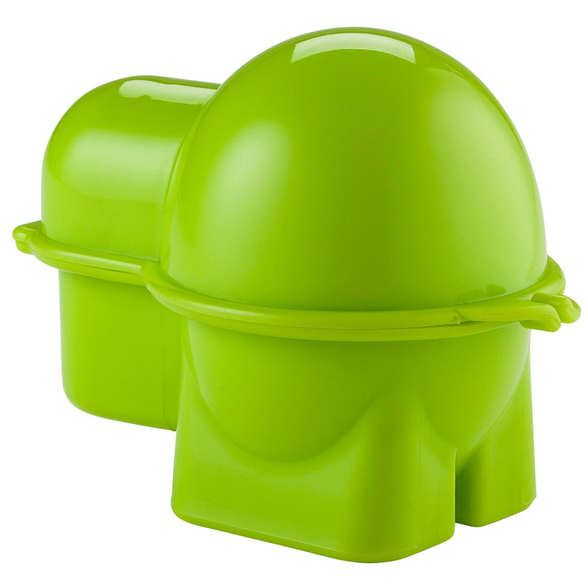 Hutzler 399Gr Snack Container, Egg To-Go, Green