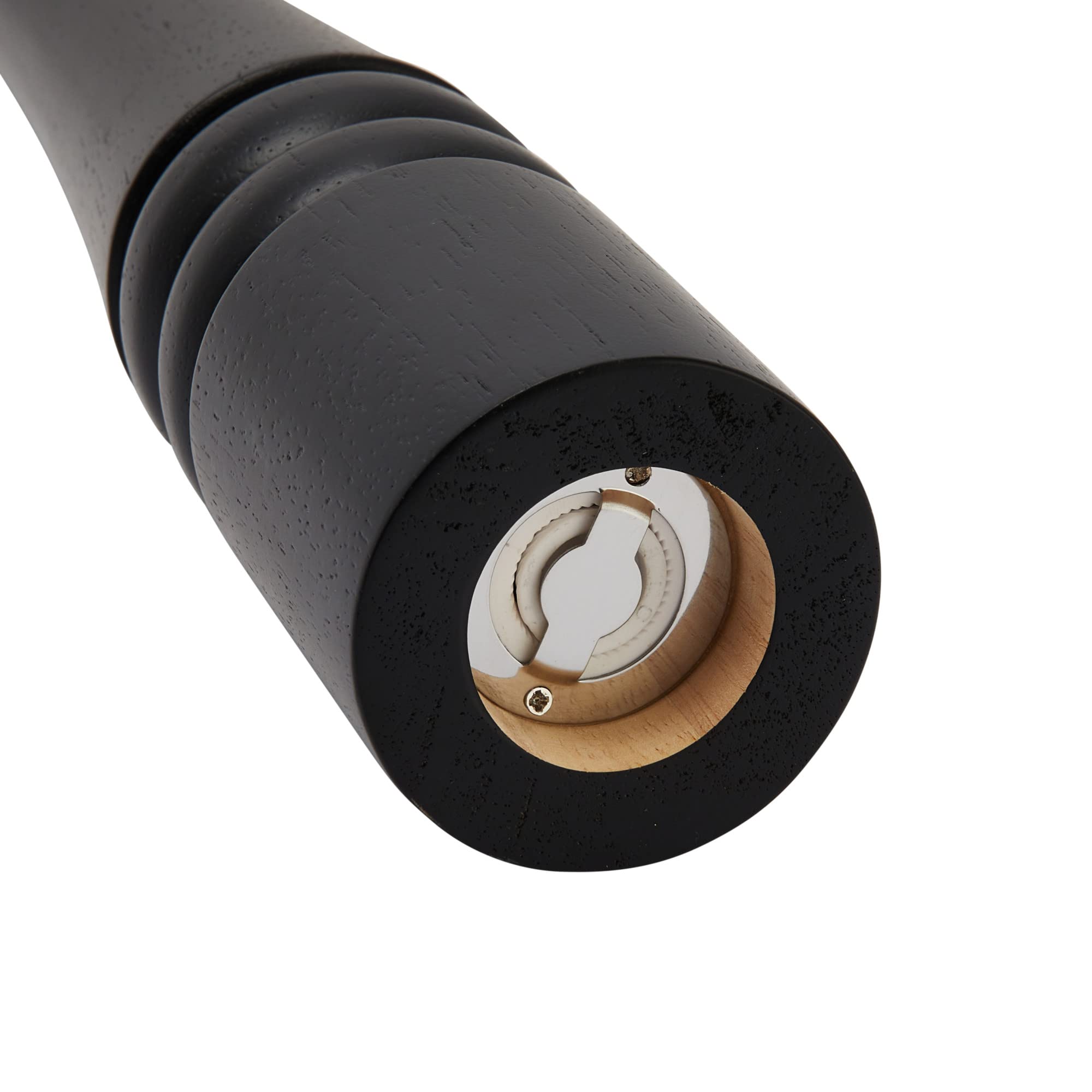 Bloomingville Modern Wood, Matte Black Salt And Pepper Mill