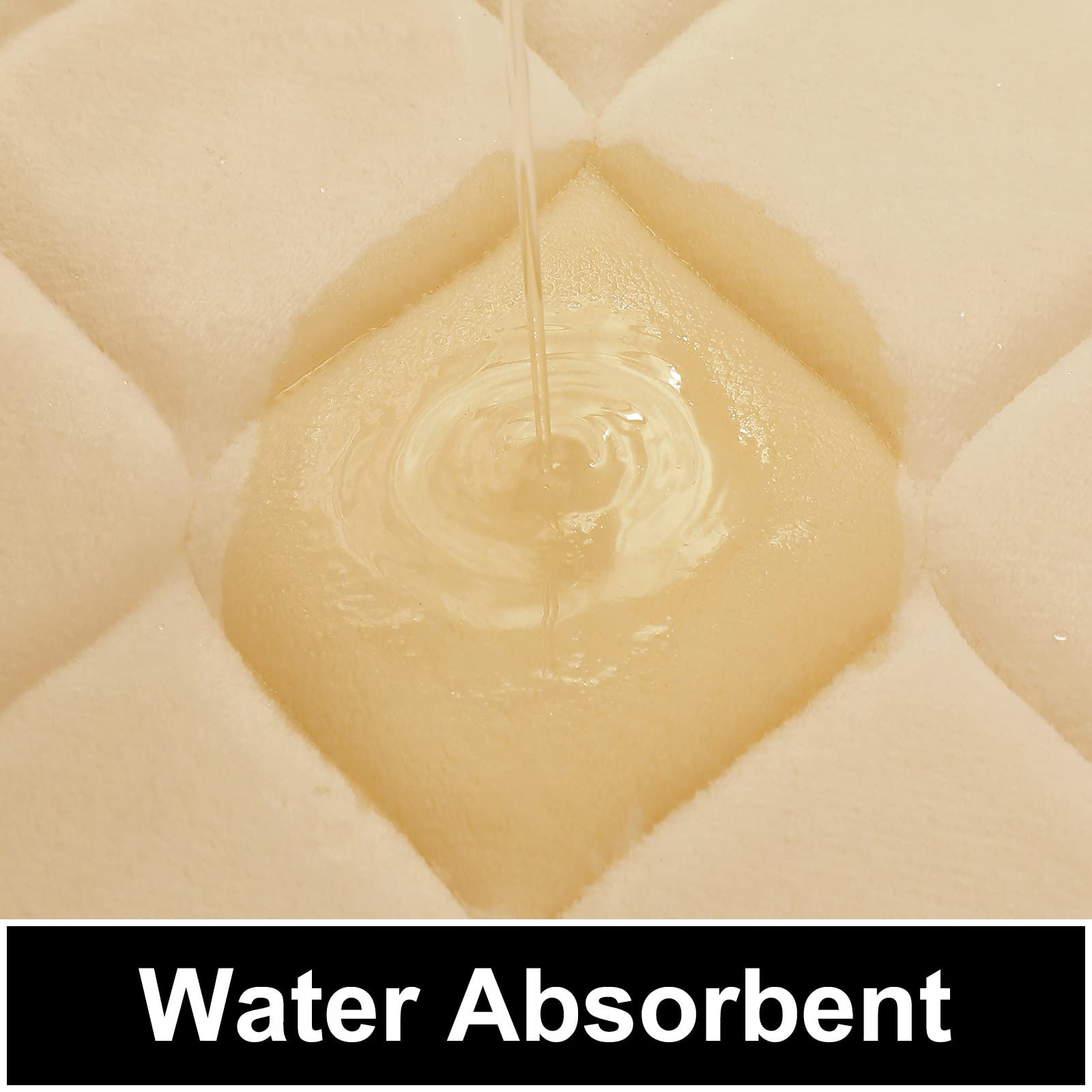 Colorxy Memory Foam Bathroom Rugs, Ultra Soft & Non-Slip Bath Mat, Water Absorbent And Machine Washable Bath Carpet Rug For Show