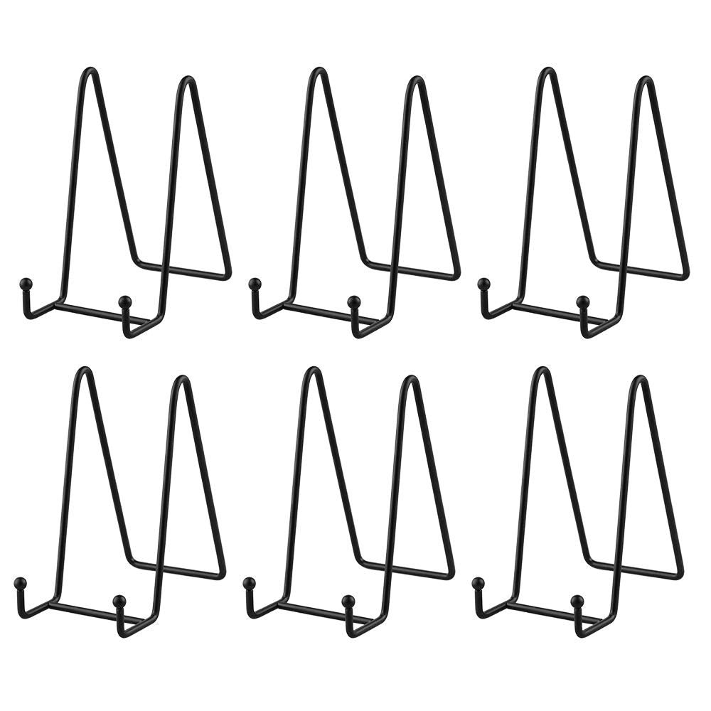 Plate Stands for Display - Iron Easel Stand Plate Holder Display Stand Picture Frame Stand for Pictures | Photo|Decorative Plate