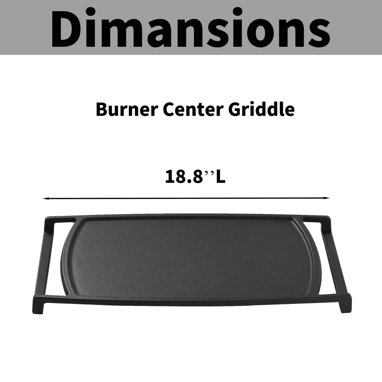 316499900 Griddle Replacement For Frigidaire Stove Top Parts Griddle Plate Frigidaire Gas Range Parts Cast Iron Center Griddle B