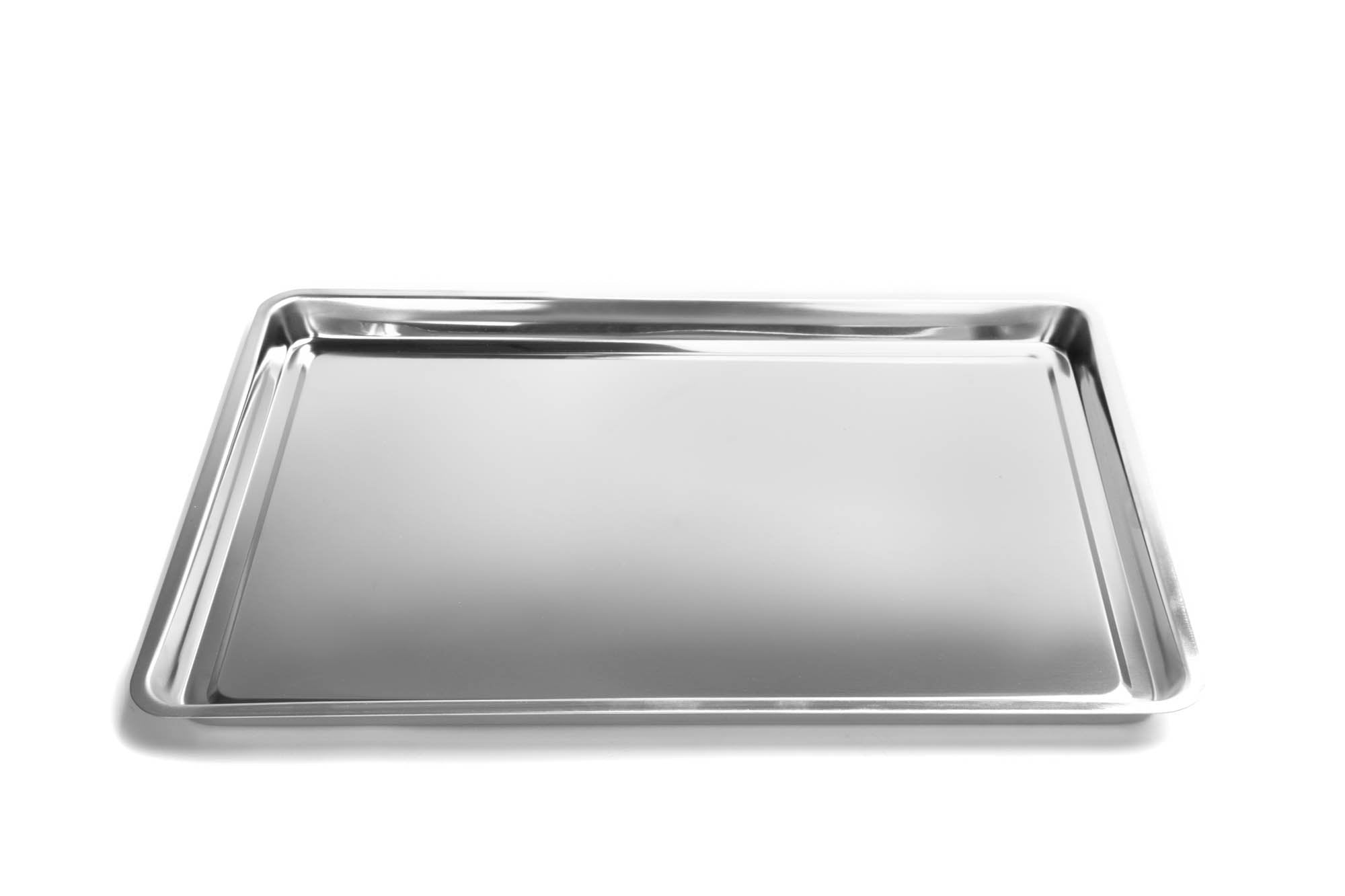 Fox Run Stainless Steel Jelly Roll Pan & Cookie Sheet, 16.25x11.25x0.75 inches, Durable Baking Tray