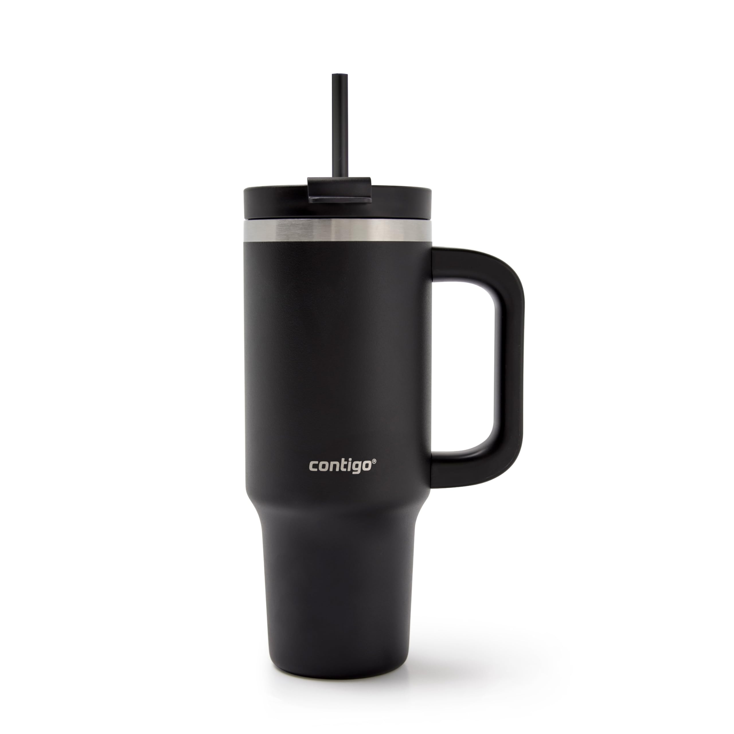 Contigo Streeterville 30oz Tumbler, Stainless Steel Vacuum Insulated, Leak-Proof, Cold for 29 Hours, Fits in cupholders, Licoric