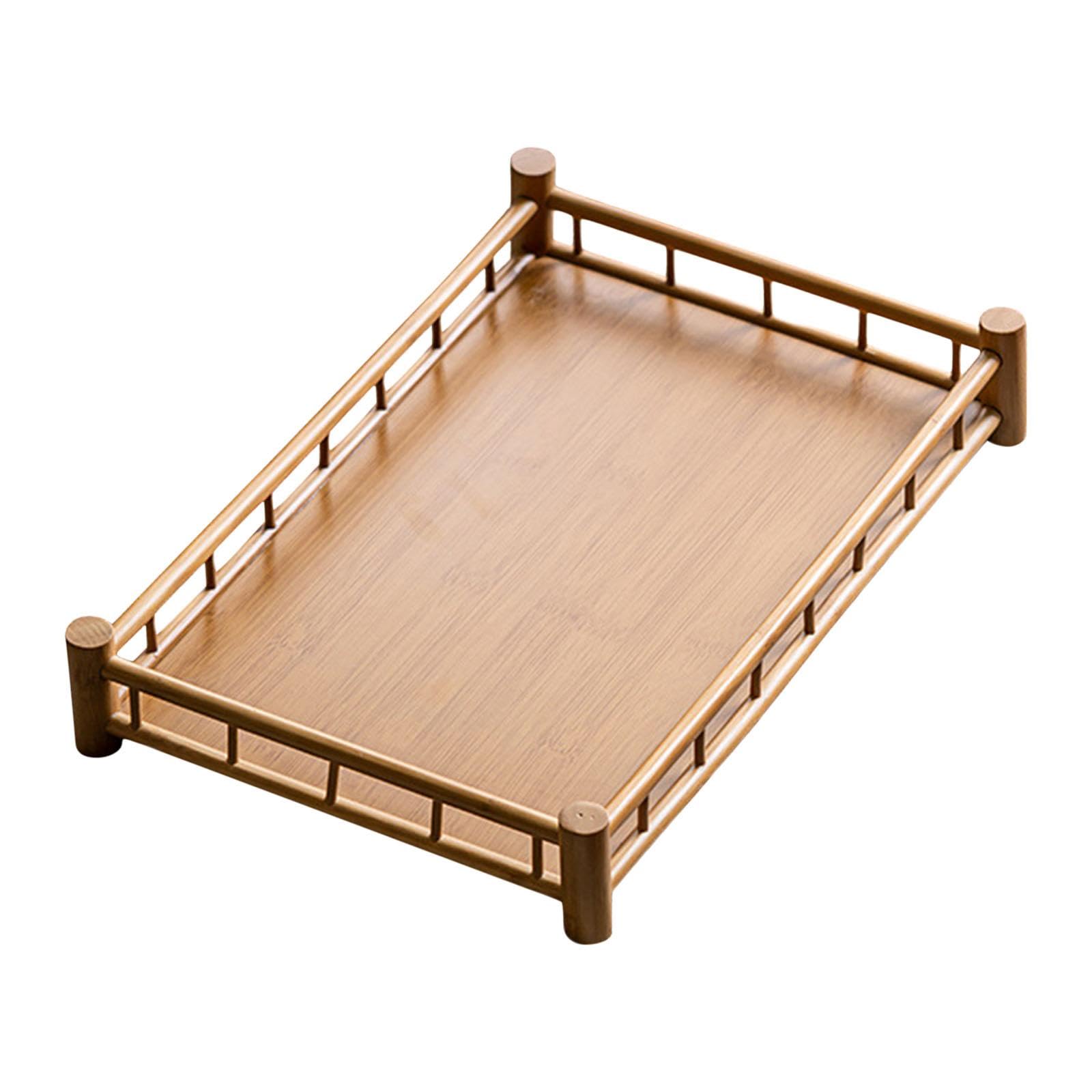 Trendivibe Serving Tray Compact Coffee Table Serving Tray For Dinner Snacks Living Room M