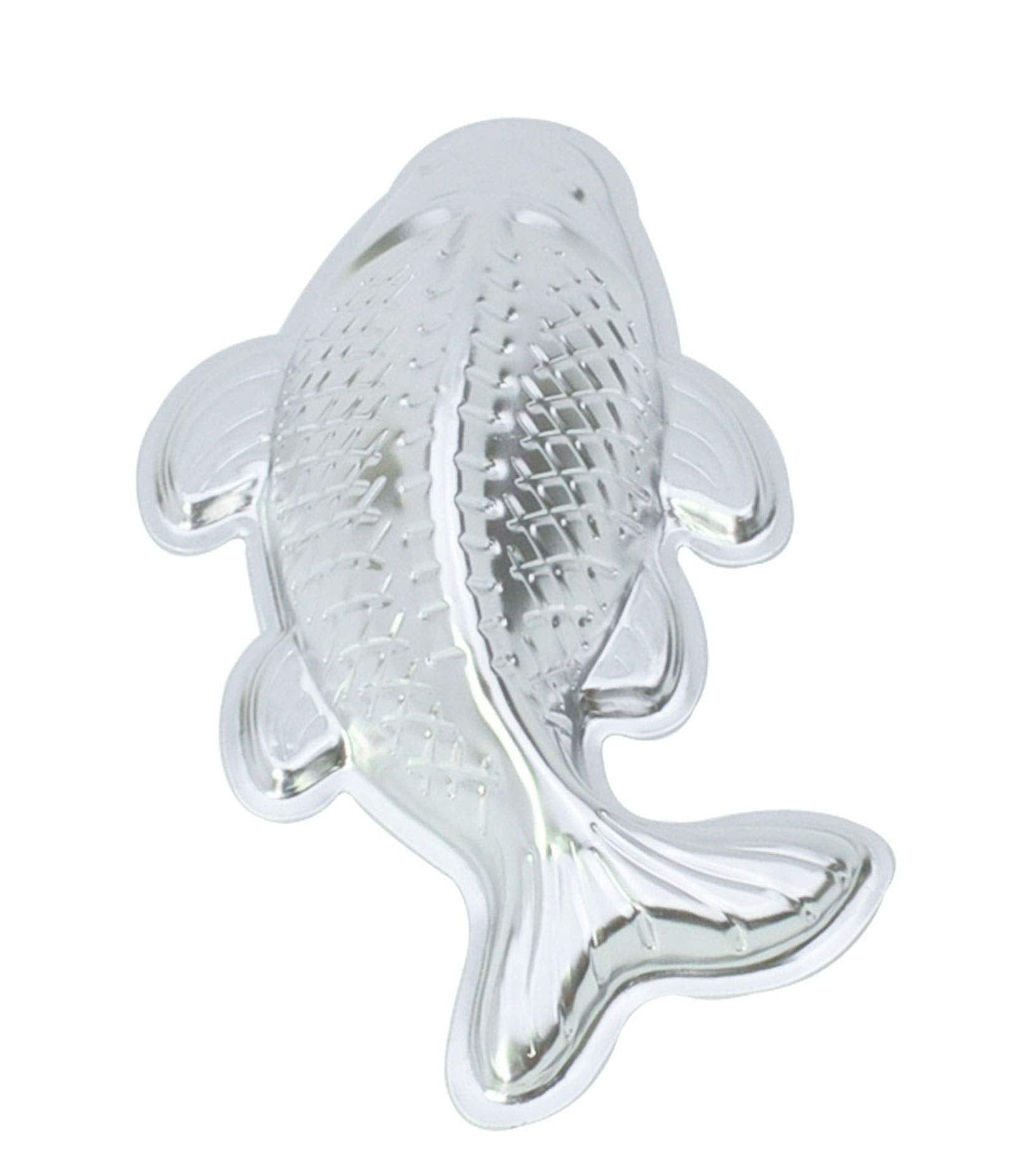 Zdywy 10 Inch Fish Carp Shaped Aluminum 3D Baking Mould Cake Mold Tin Birthday Cake Pan - Fish Carp