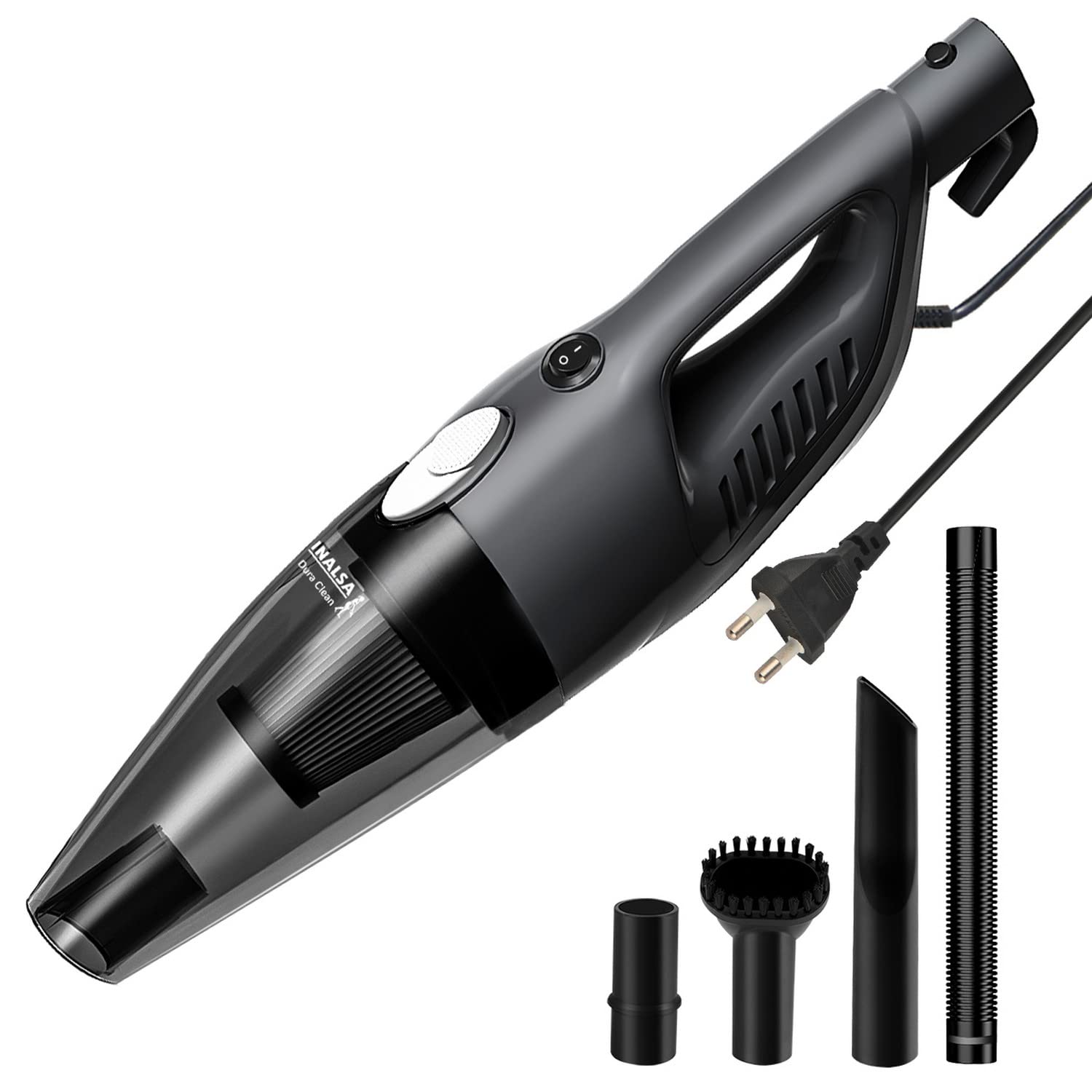 Inalsa Vacuum Cleanerforhome & Car,Powerful 800 W Motor,16Kpa Suction,Handheld Vacuum Cleaner,Hepa Filter,Mini Small Vacuum Clea