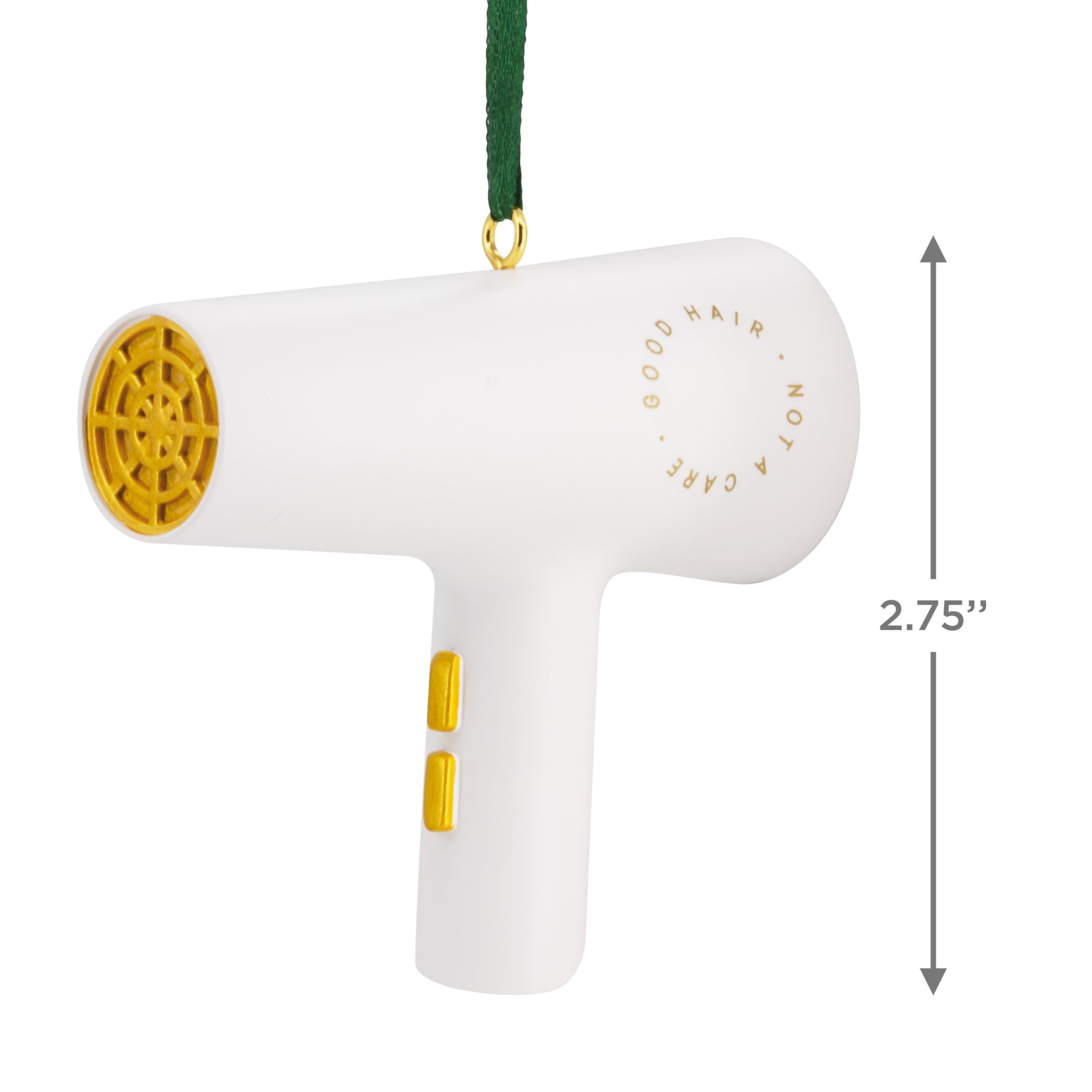 Hallmark Hairdresser Hair Dryer Christmas Ornament