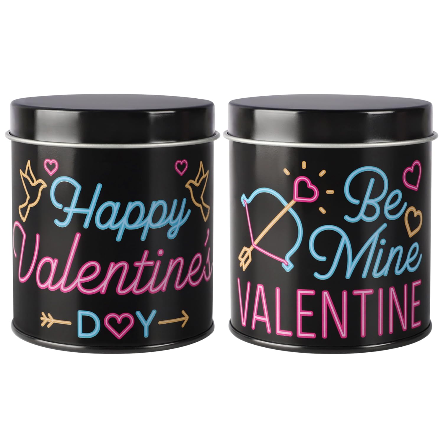2Pack Valentine's Day Scented Candle Gift Set, Aromatherapy Candles for Home, 9oz Lavender Long Burning Soy Candles for Women,Me