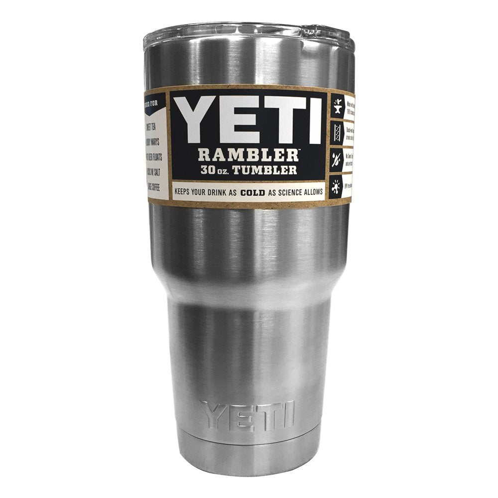 Yeti Rambler 30 Oz Stainless Steel Vacuum Insulated Tumbler With Lid