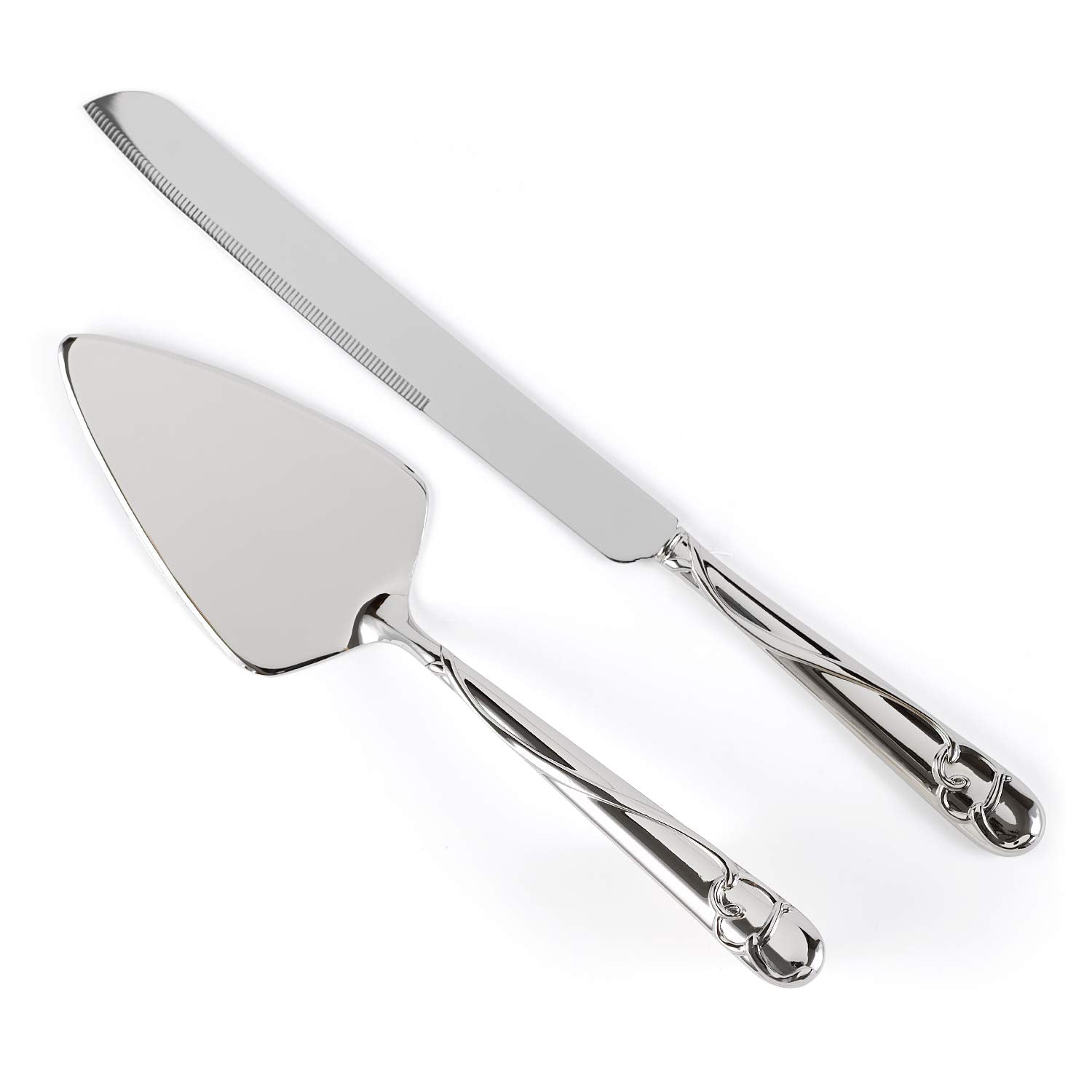 Hortense B. Hewitt, Graceful Heart Serving Set With Silver-Plated Handles (27208St)