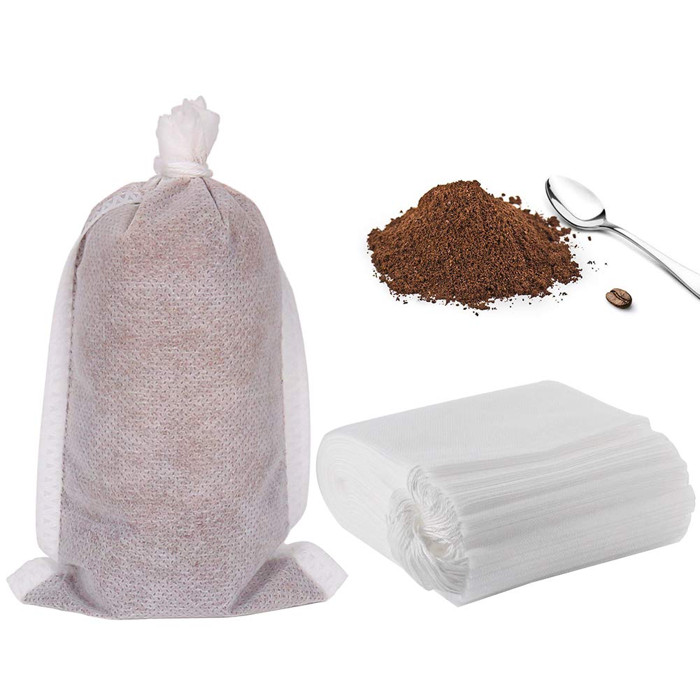 Yql Cold Brew Coffee Filter,50Pcs 4X6 Inch No Mess Cold Brew Coffee Bags Disposable Mesh Brewing Bags Tea Filter Bag For Cold Br