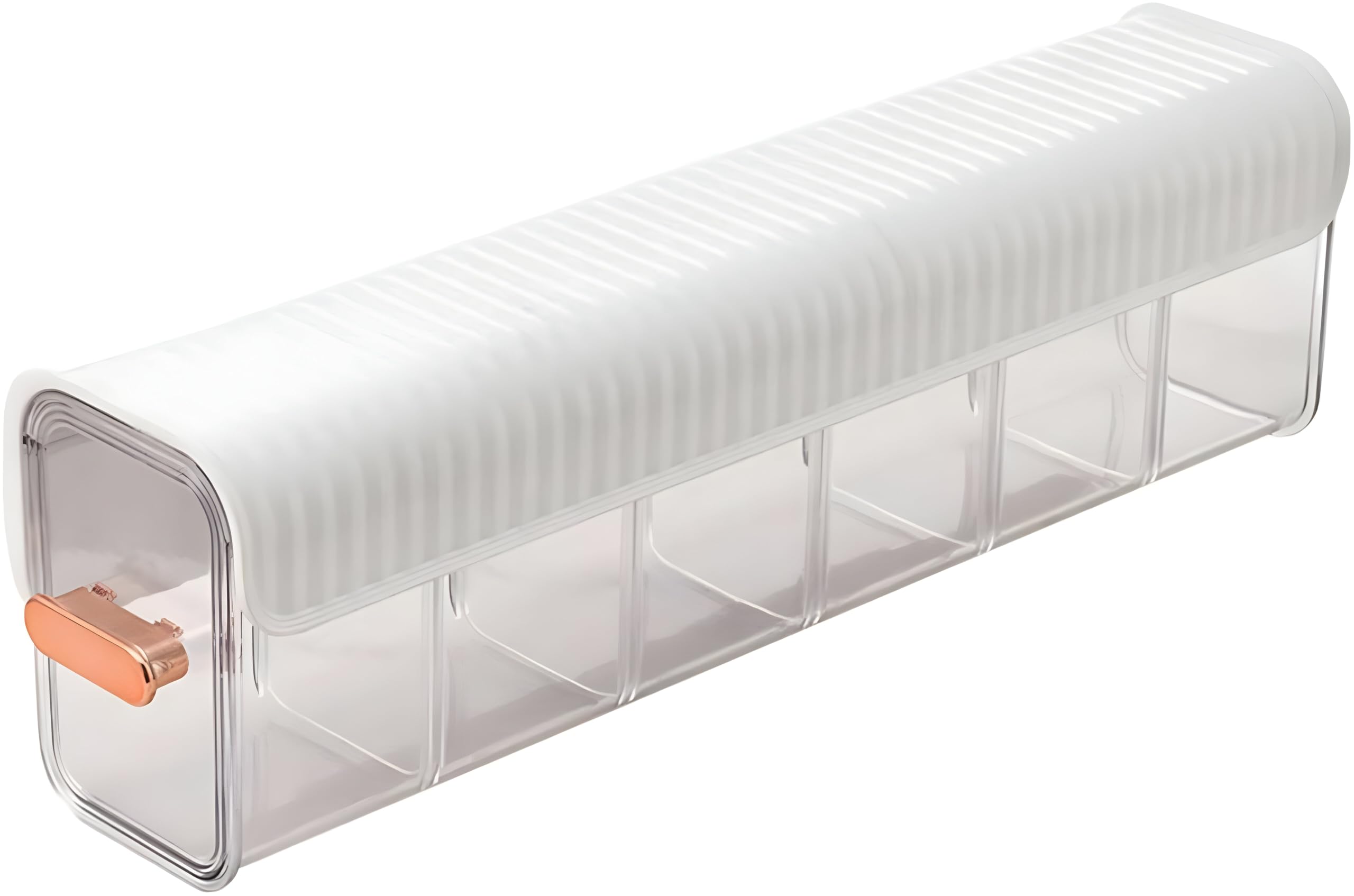 6Cell Drawer Organizer: Versatile Underwear And Sock Storage Box With 6Compartment Divider For Efficient Closet And Drawer Org