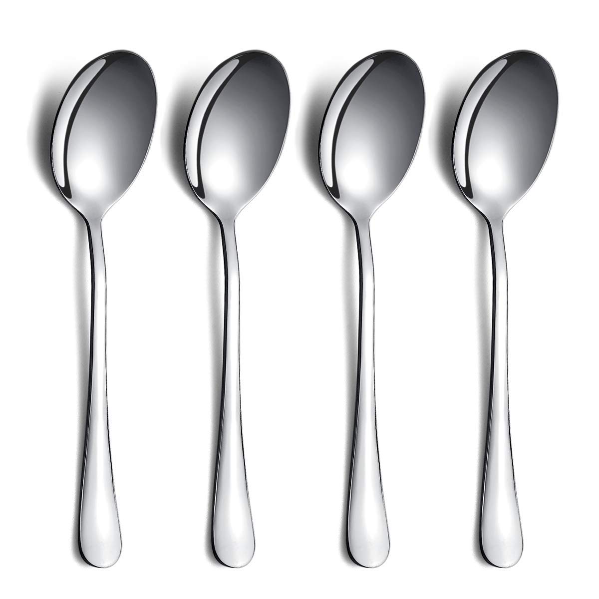 Serving Spoons 4 Pieces, Kyraton Serving Spoons, Include Solid Serving Spoon Stainless Steel Serving Utensils, Serving Set Packi