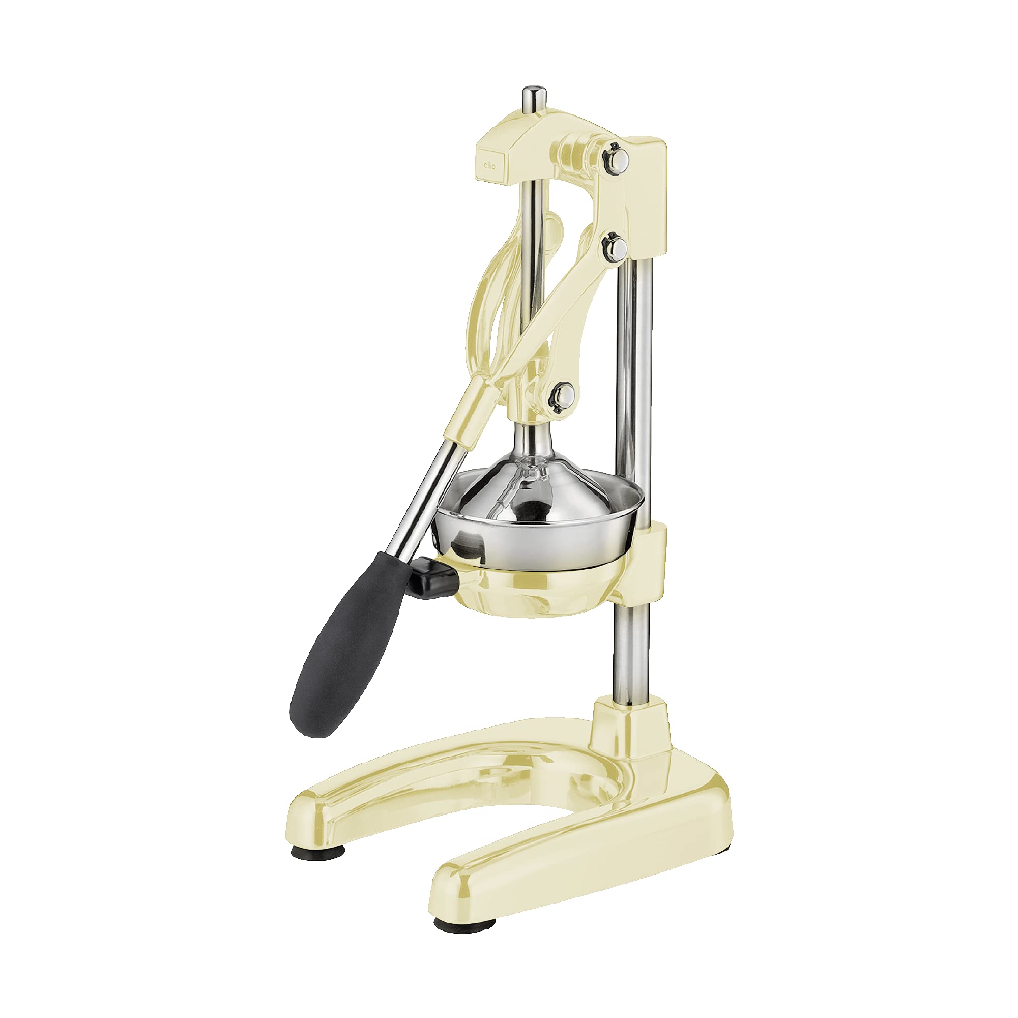 Cilio Commercial Grade Manual Citrus Juicer, Extractor, And Juice Press, Cream