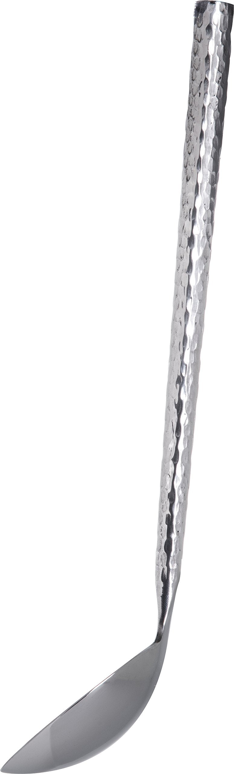 Carlisle Foodservice Products 60208 Hammered Stainless Steel Ladle, 8.75'' - 1 Oz.