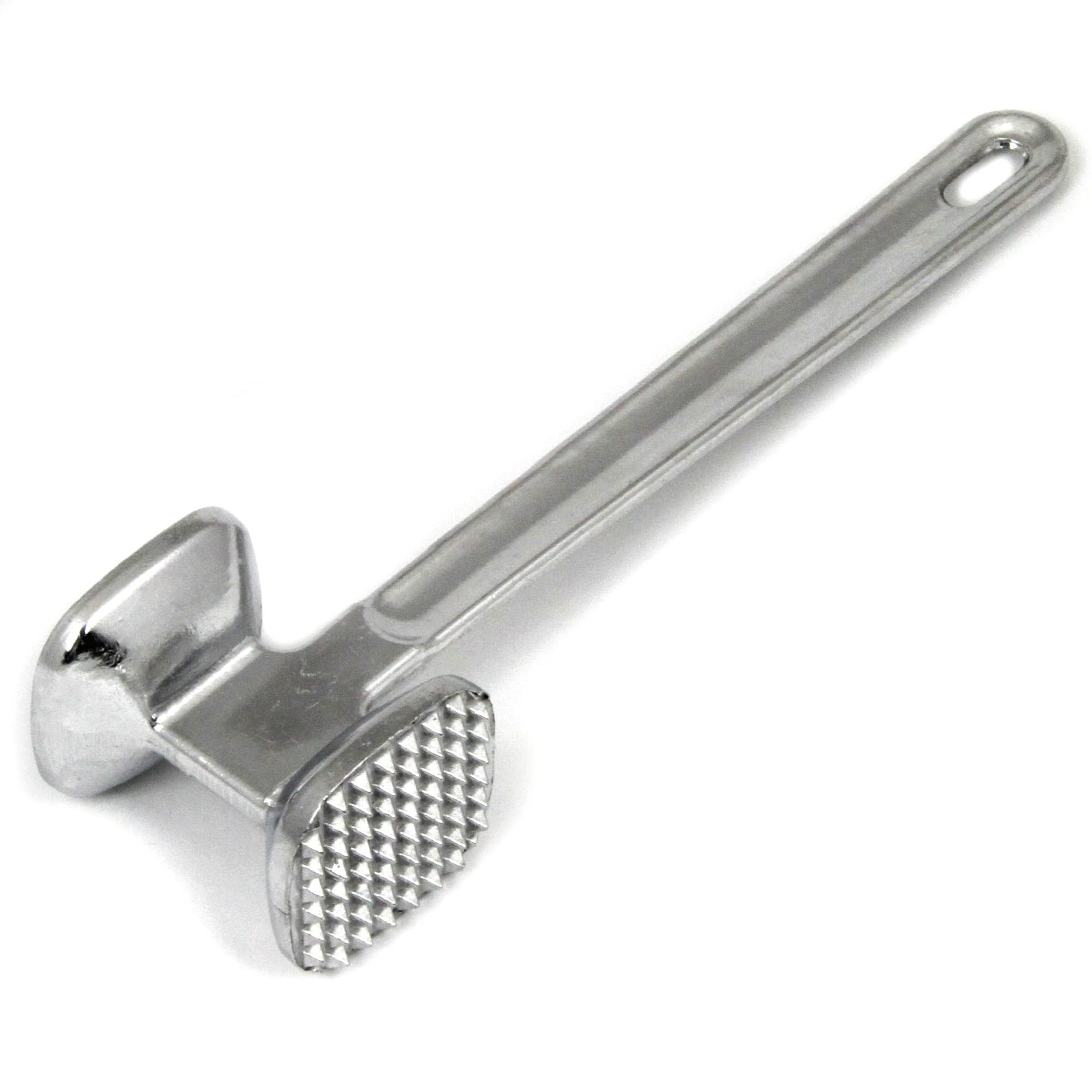 Chef Craft Select Meat Tenderizer, 9 Inches In Length, Aluminum