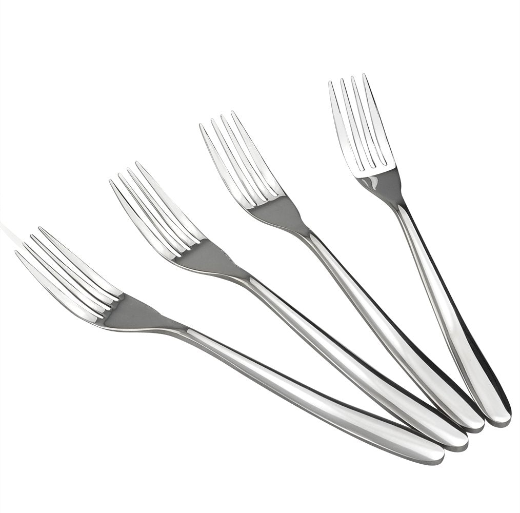 Kekow 12-Piece Dessert Forks, Stainless Steel, 7-Inch