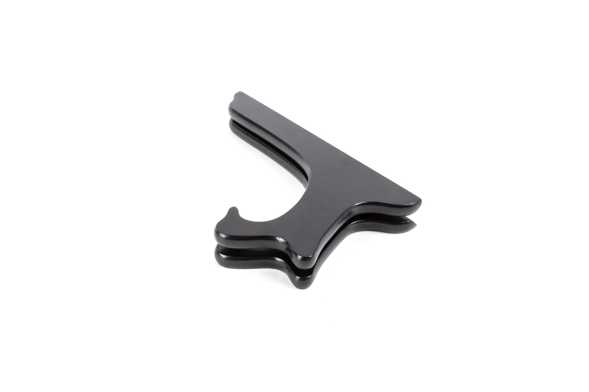 Fox Run Black Vertical-Plate-Holders, 8-Inch, Wood