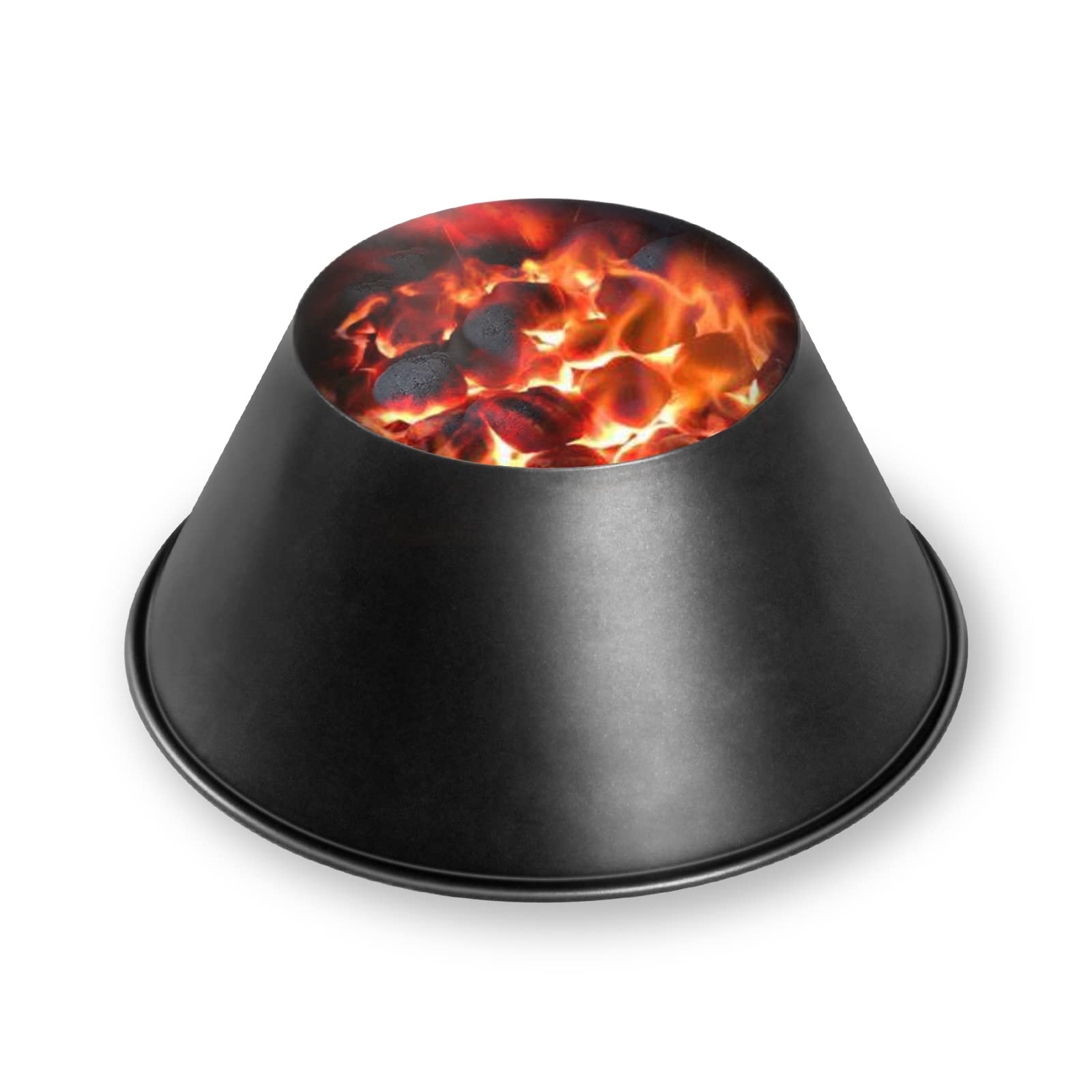 One-Piece Whirlpool Without Welding,Bbq Whirlpool For Weber Kettle 22'' Grills Wsm Smoker,Kettle Grill Accessories Fit Kamado Jo