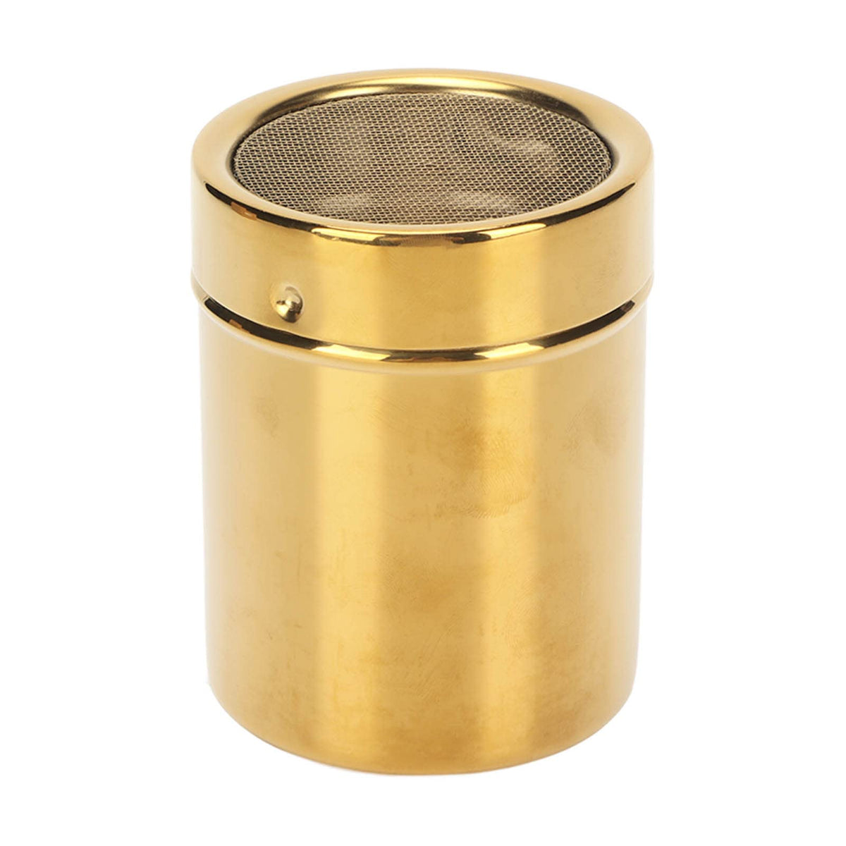 Stainless Steel Powder Shaker, Salt & Pepper Salt Shakers Gold Fine Mesh Powder Sugar Shaker Can Be Used To Hold Salt Powdered S