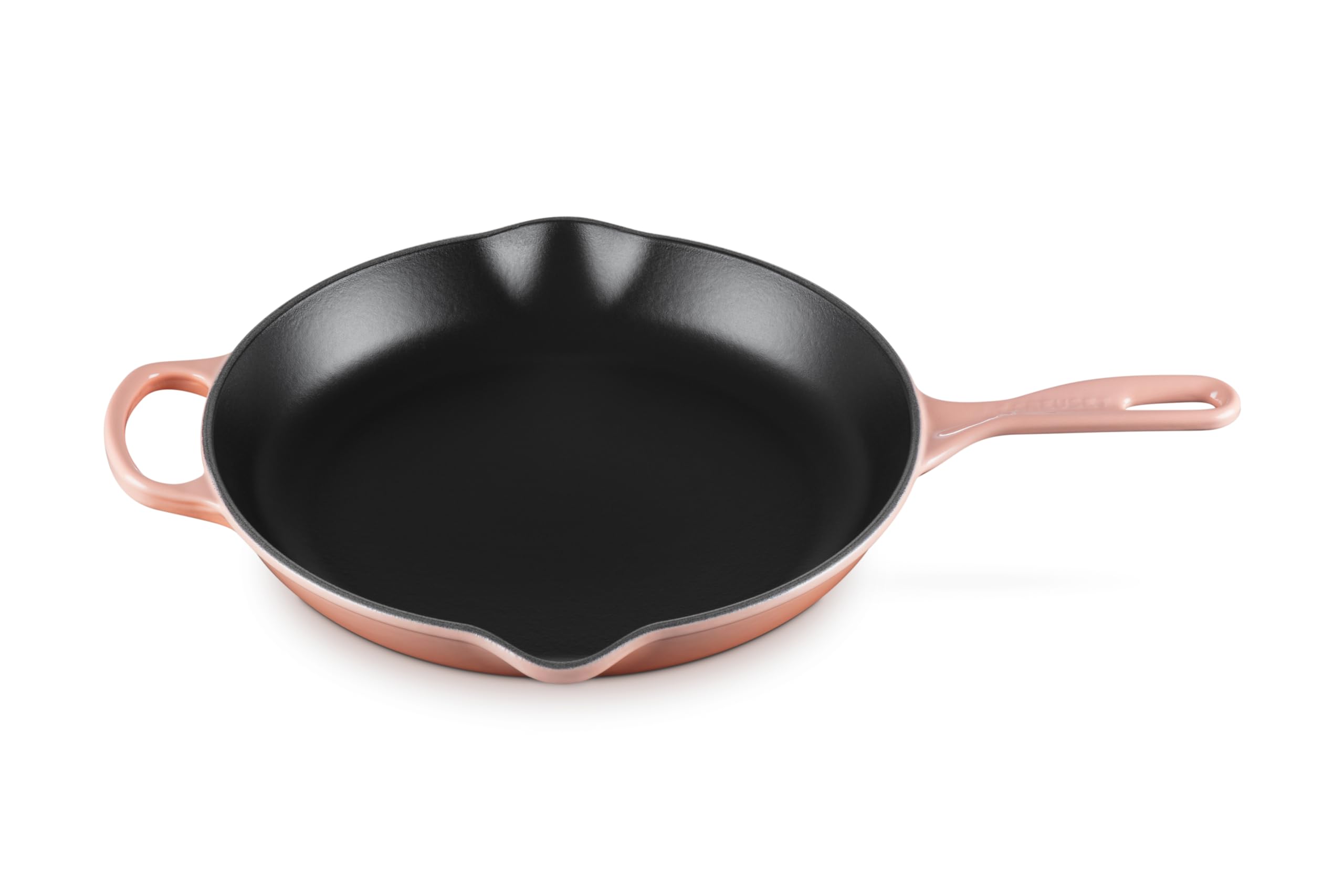 Le Creuset Enameled Cast Iron Signature Round Skillet, 11.75, Peche