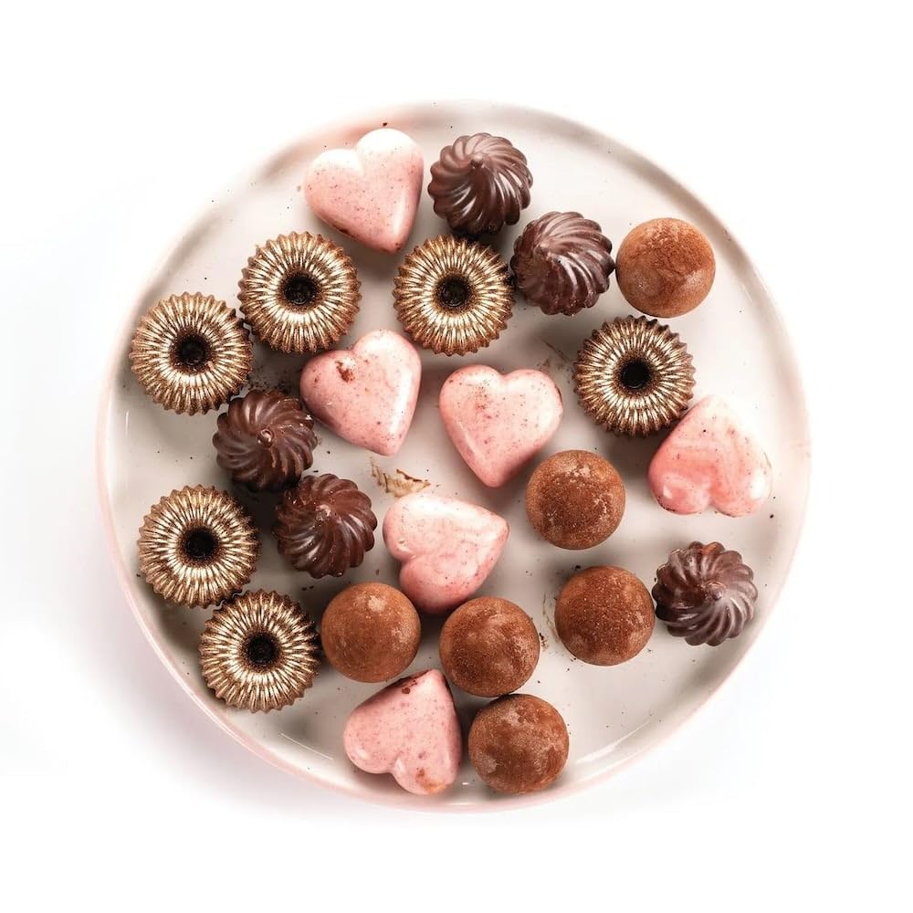 Silikomart Silicone Mould Choco Crown, Brown, 22.149.77.0065, 9 Ml X 11